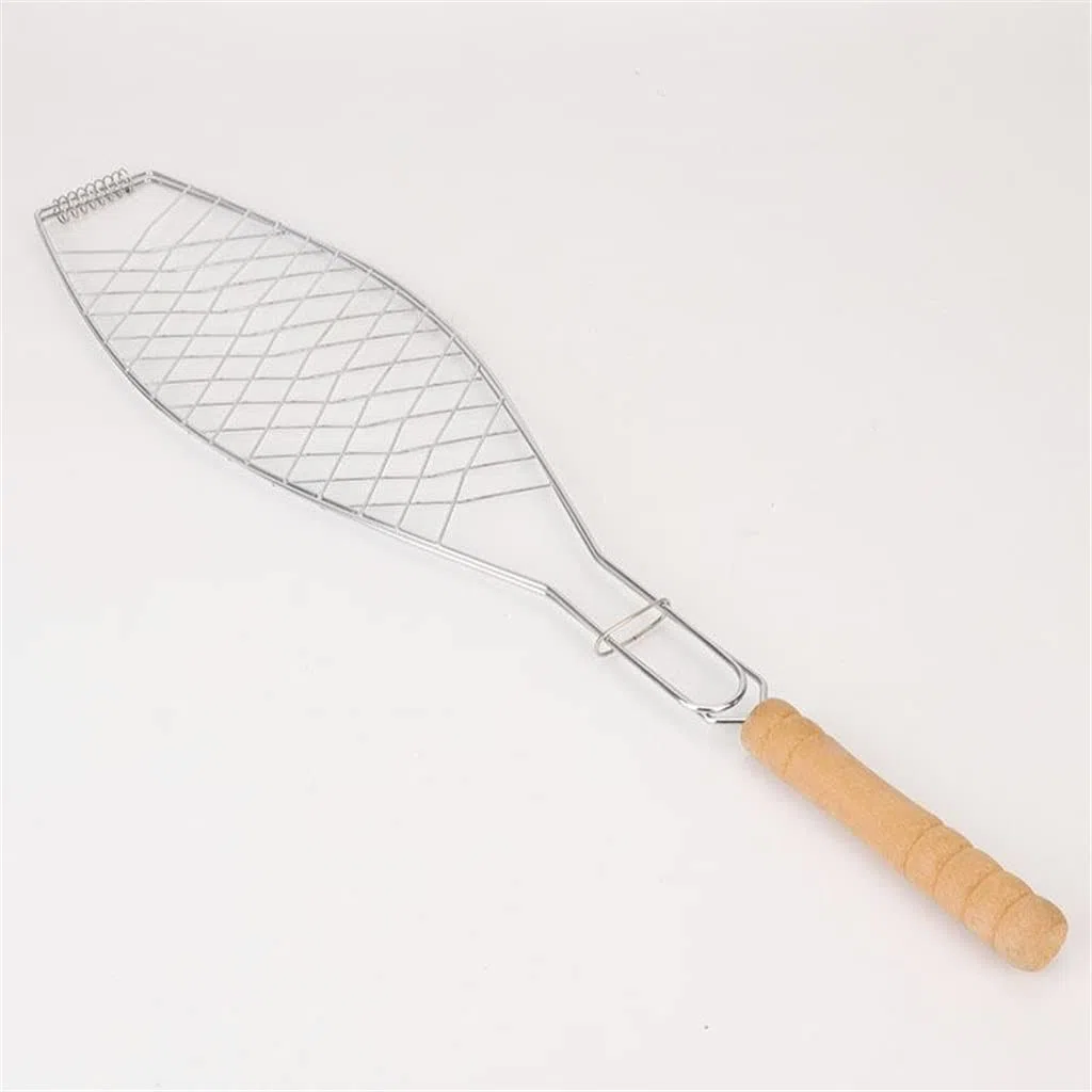 KANBUN klips do grilla przenośny nieprzywierający kosz na grilla z uchwytem grill grill akcesoria do grilla na świeżym powietrzu narzędzia Double the comfort