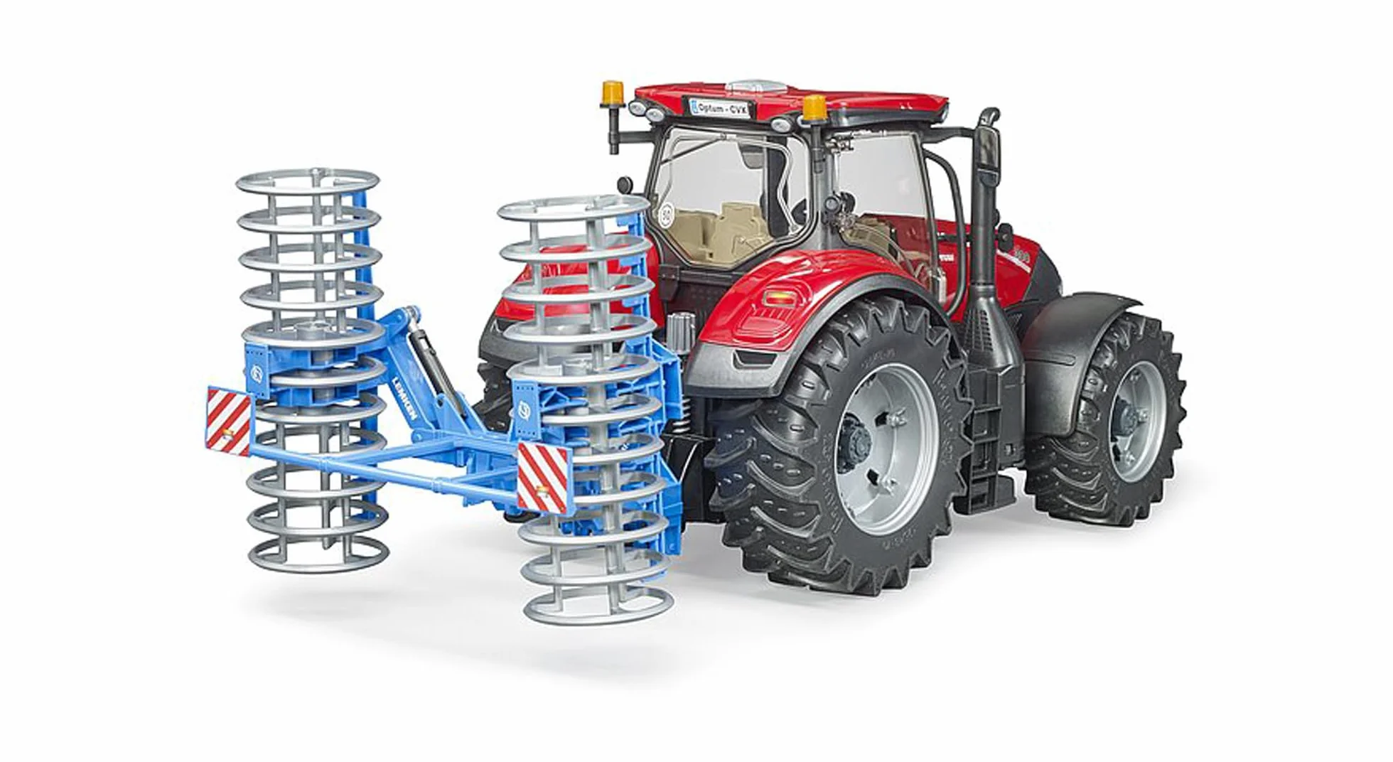 bruder 02222 - LEMKEN Frontpacker Vario Pack K, przyczepa do ciągnika, gospodarstwo rolne, rolnictwo