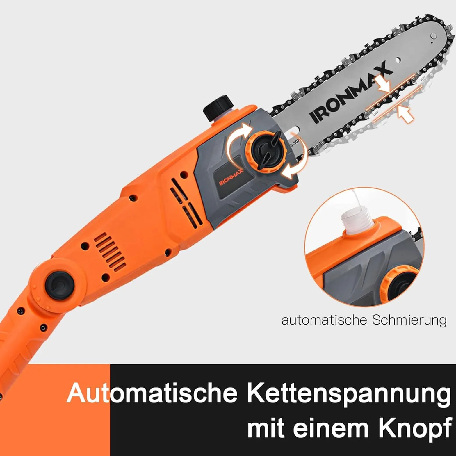 GOPLUS sekator elektryczny piła łańcuchowa 750 W 25 cm 286 cm