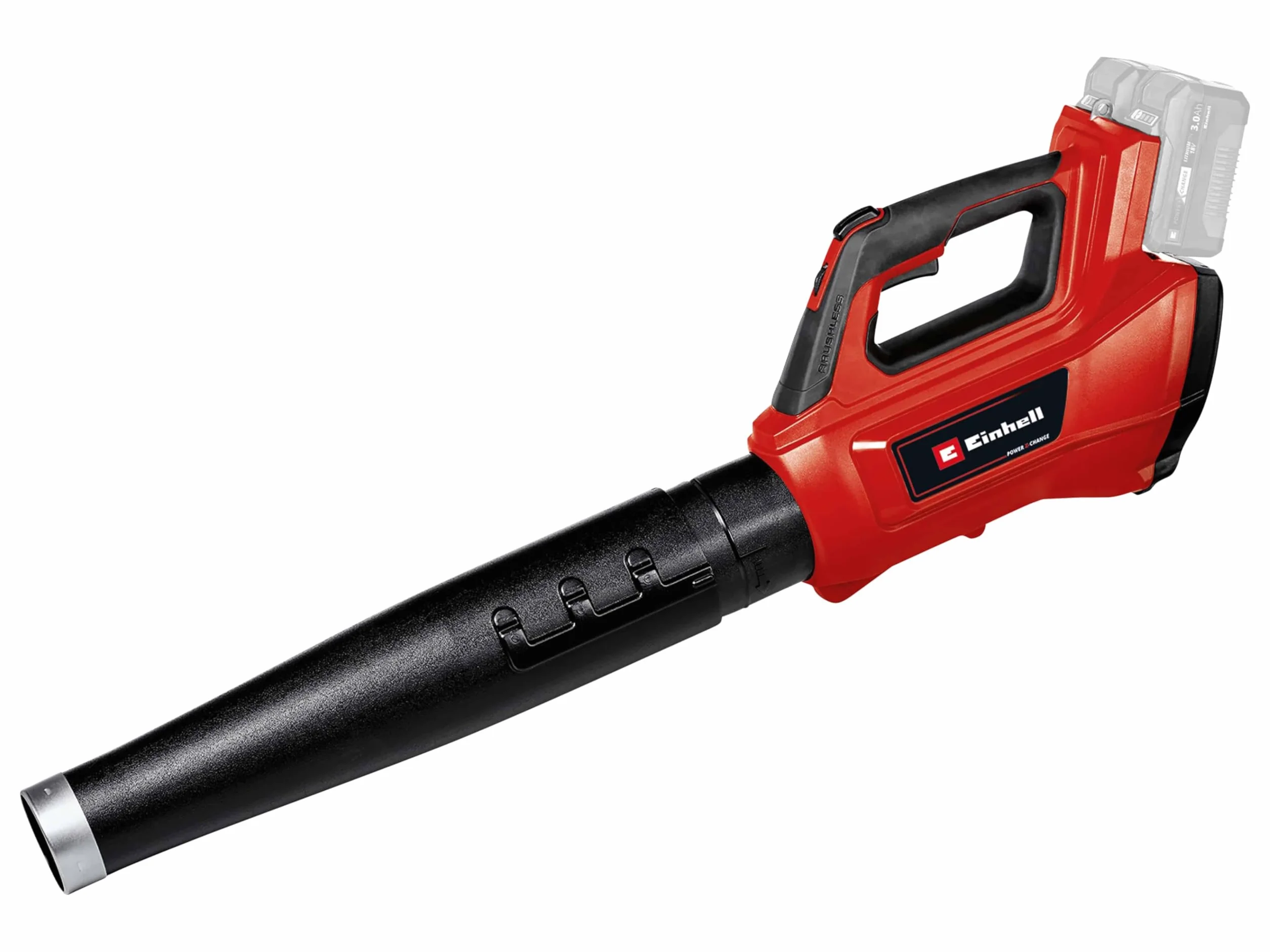 Einhell Profesjonalna akumulatorowa dmuchawa do liści GP-LB 36/210 Li E-Solo Power X-Change (litowo-jonowa, moc dmuchawy 816 m³/h, przełącznik turbo, 3-stopniowa + zdejmowana rura, bez akumulatora i ładowarki)
