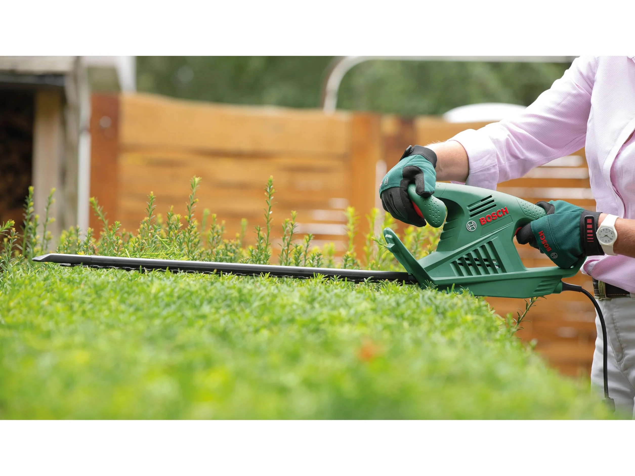 Bosch Easyhedgecut Nożyce do Żywopłotu, Zielony, 55 cm