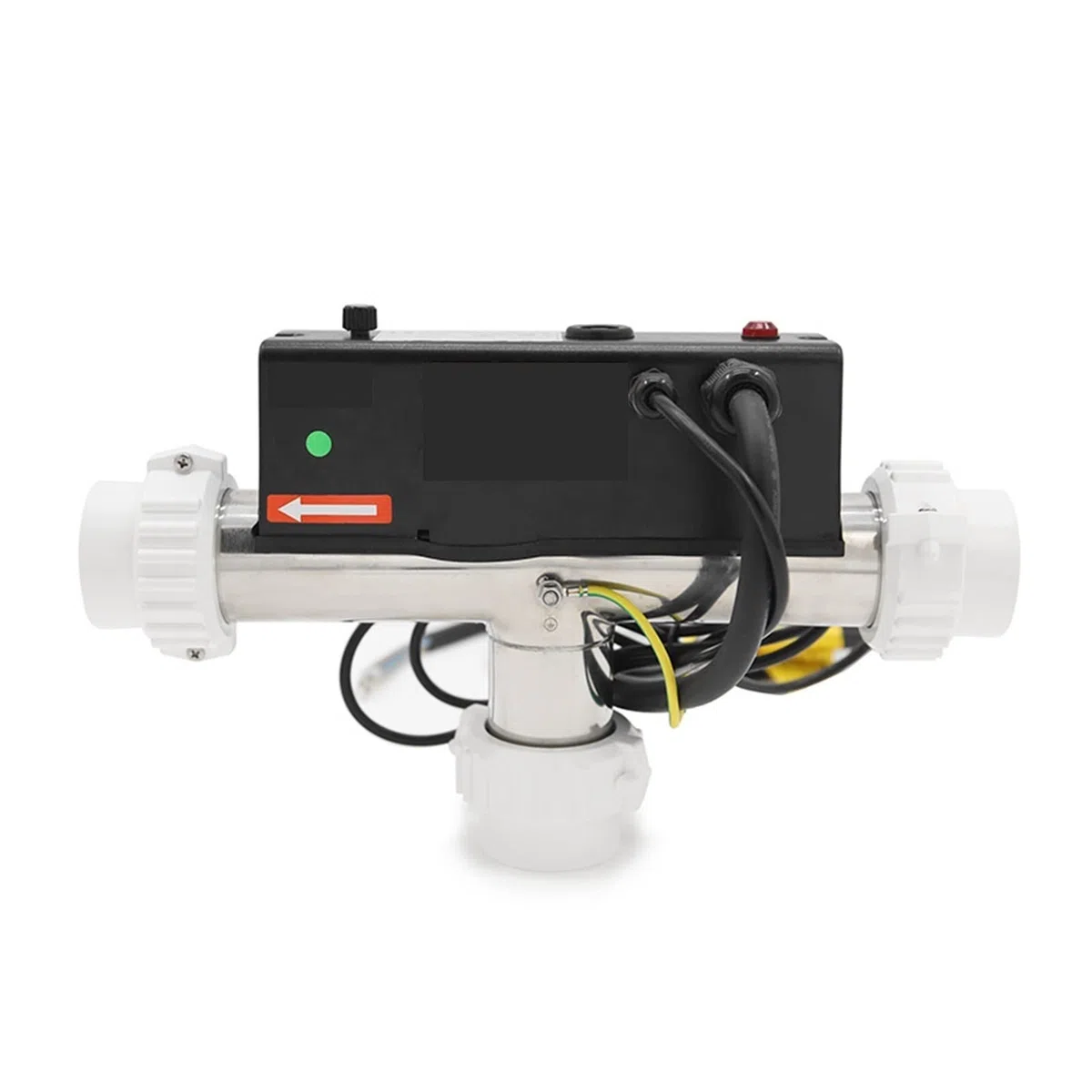 3KW Elektryczne podgrzewacza basenu Termostat Spa Wanna Circulation Sprzęt ogrzewania do wanny basenowej SPA,Efektywne ogrzewanie(H30-R1/3KW)