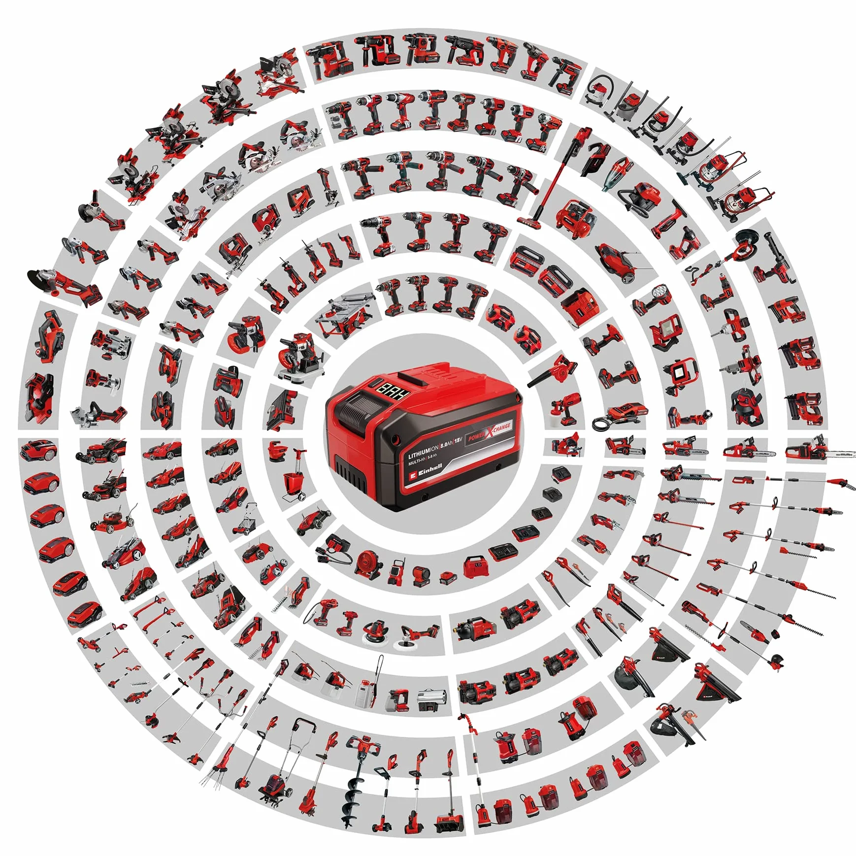 Einhell Glebogryzarka akumulatorowa GE-CR 30 Li-Solo Power X-Change (Li-ion, 36 V, szerokość robocza 30 cm, głębokość robocza 20 cm, 2-punkt. wyłącznik bezpieczeństwa, bez akumulatora i ładowarki)