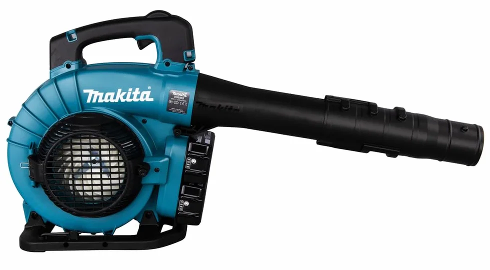 Makita DUB363PT2V akumulatorowa dmuchawa do liści/odkurzacz 2 x 18 V/5,0 Ah, 2 akumulatory + ładowarka z podwójną ładowarką