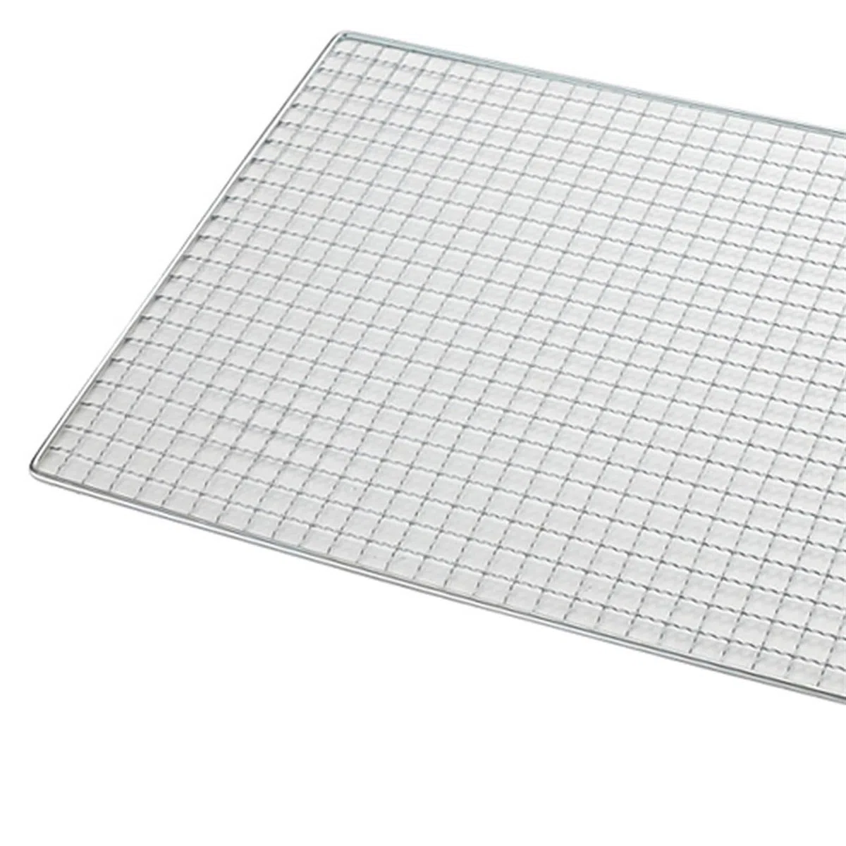 Ruszty do grilla, Ruszt do grillowania ze stali nierdzewnej Siatka Siatka do grilla Ruszt do grillowania Mata do grillowania Wkładka Akcesoria Narzędzie do grillowania(40x25cm)