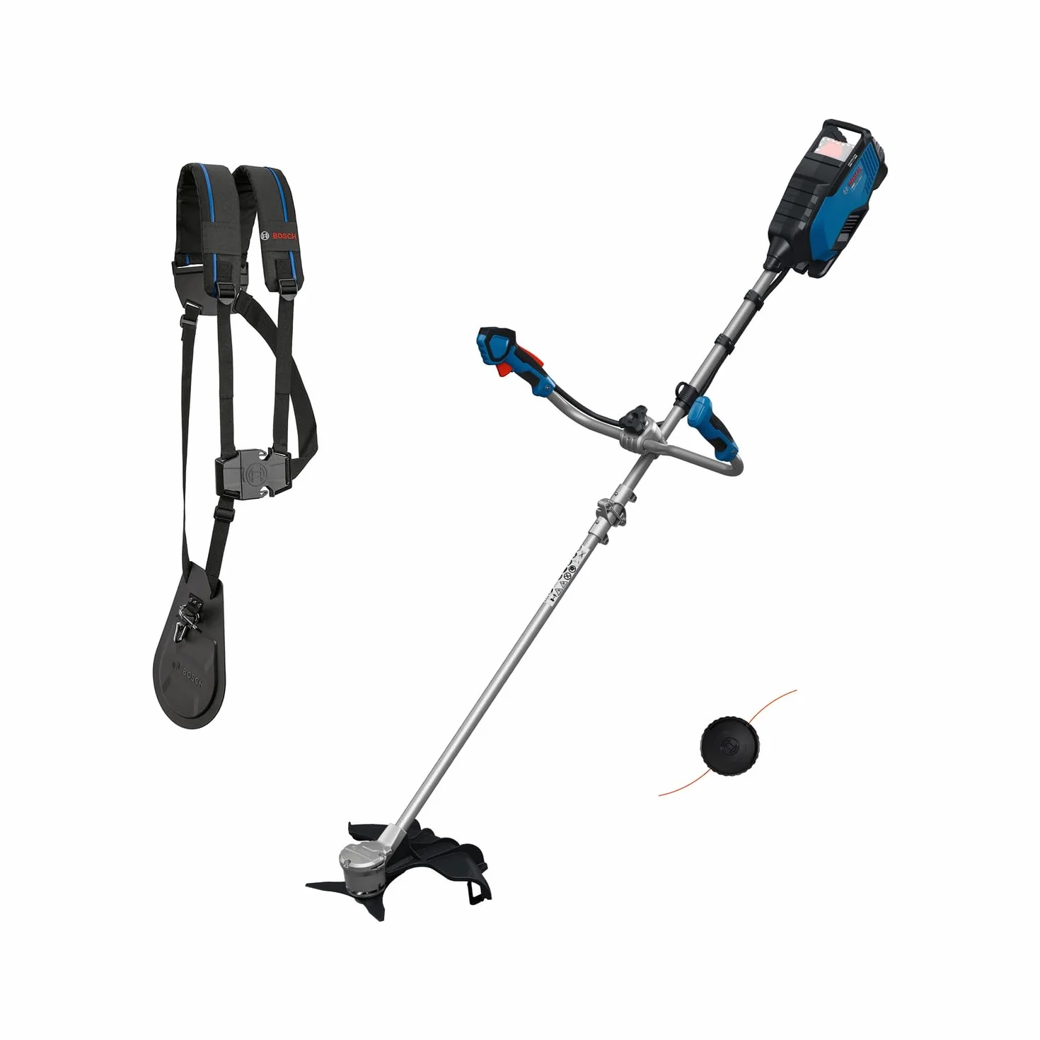 Bosch PRO Wykaszarka akumulatorowa GFR18V-25 BH (silnik bezszczotkowy 600 W, średnica cięcia ostrzem: 25 cm, średnica cięcia nicią: 40 cm, bez akumulatora)