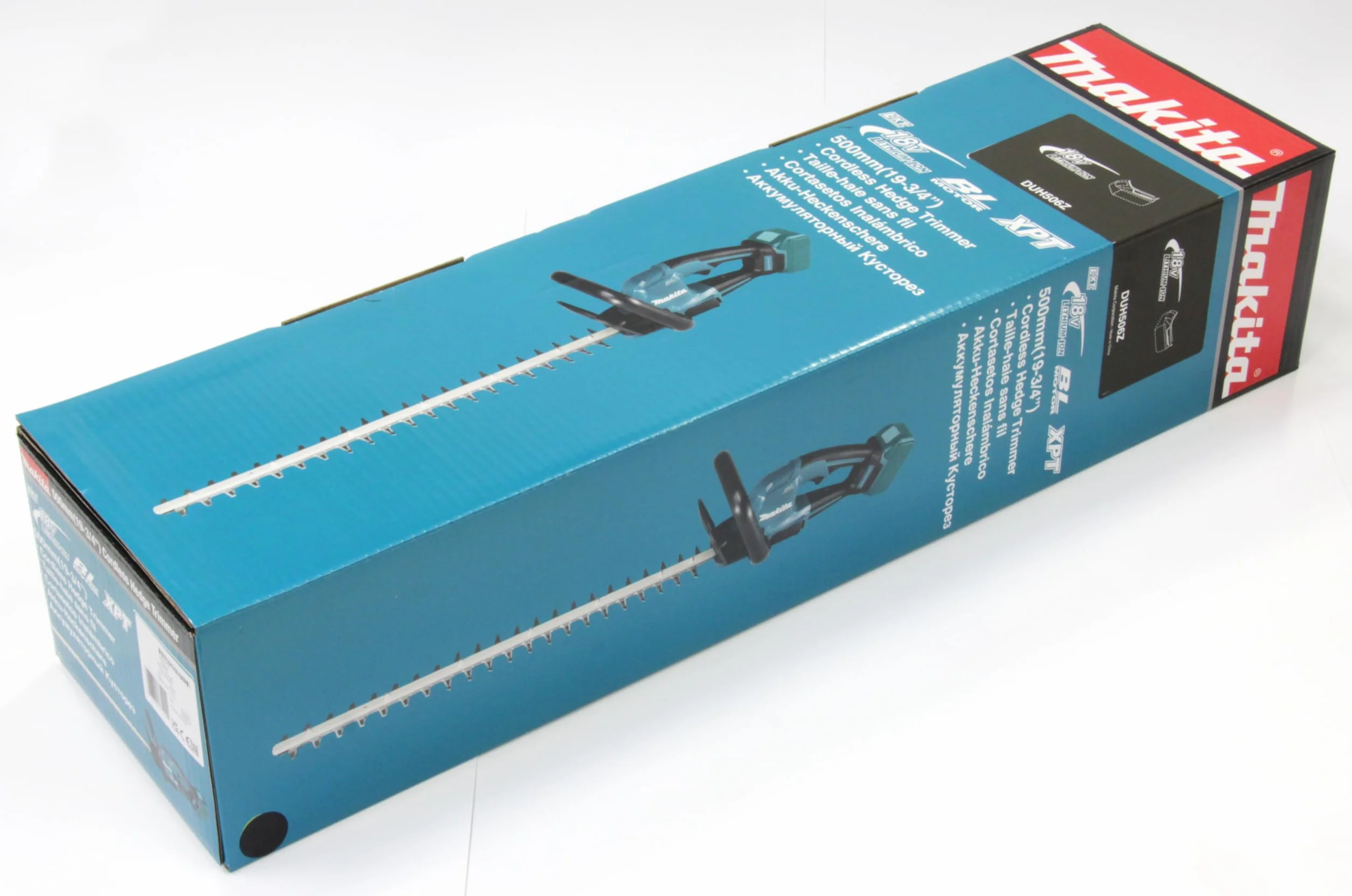 Makita DUH506Z akumulatorowe nożyce do żywopłotu, 50 cm, 18 V (bez akumulatora, bez ładowarki)