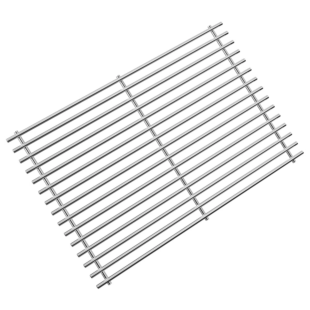 onlyfire Zapasowe ruszty grillowe ROD ze stali nierdzewnej do gotowania do grilla Weber 7528 Genesis E/S seria 300 modeli grilla, zestaw 2 sztuk