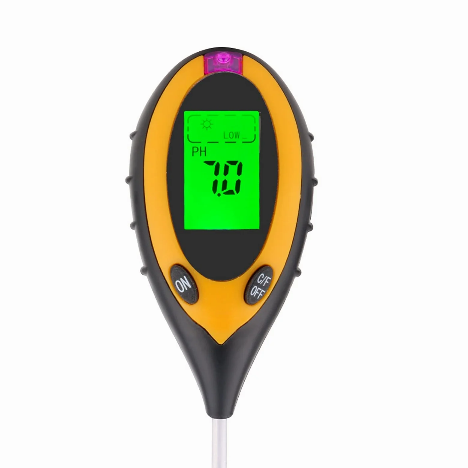 Tester gleby Elektroniczny do Lekki Termometr,Dokładne odczyty