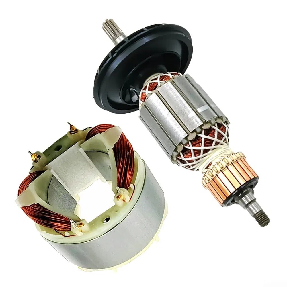 Zestaw zwornika i cewki polowej do Bosch RH540 RH540S części zamienne do elektronarzędzi 1619P10864 1619P08324 Elementy silnika Konstrukcja metalowa