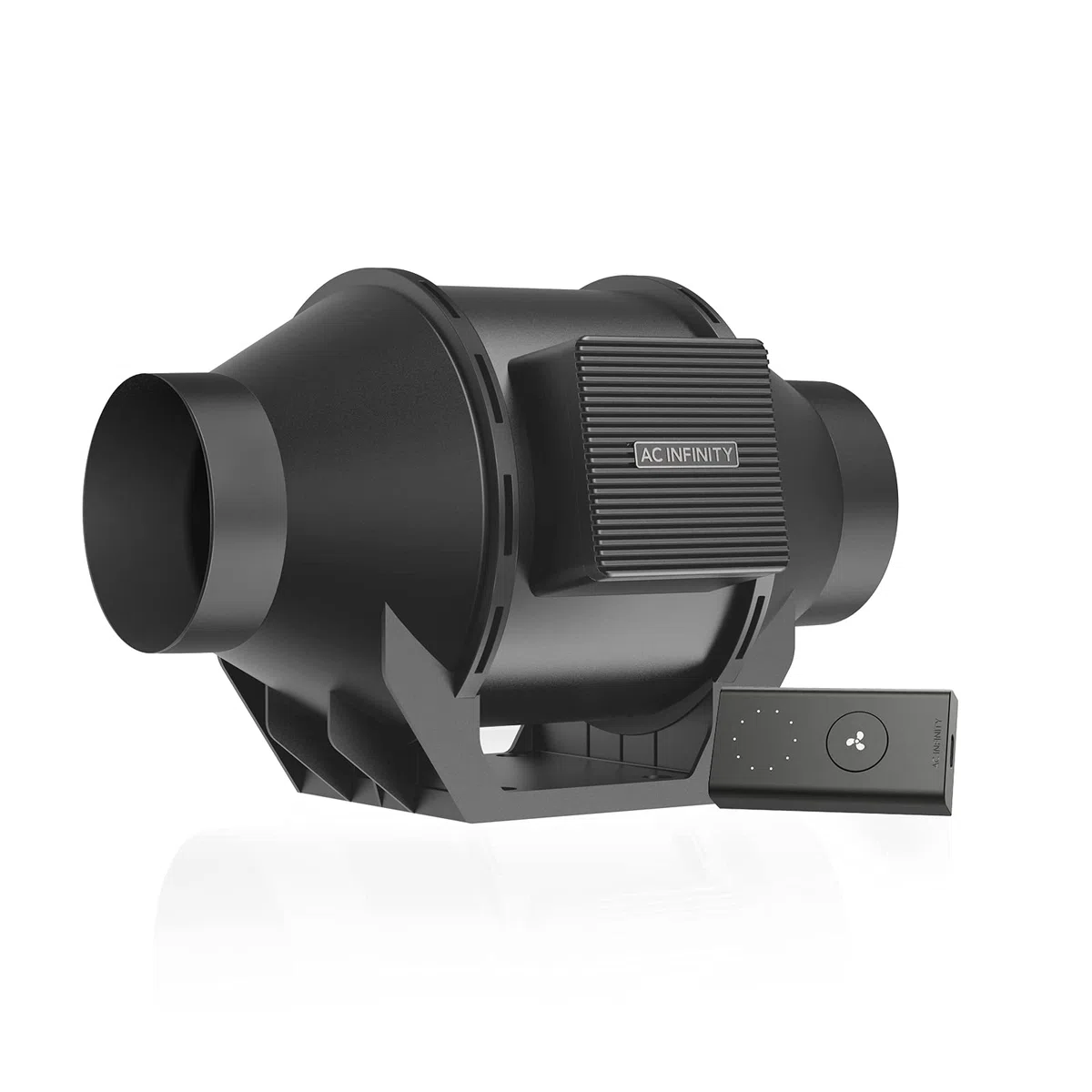 AC Infinity CLOUDLINE LITE A4, cichy wentylator kanałowy rzędowy 10 cm z kontrolerem prędkości, silnik EC - wentylator wyciągowy do ogrzewania, chłodzenia, do uprawy namiotów, hydroponiki
