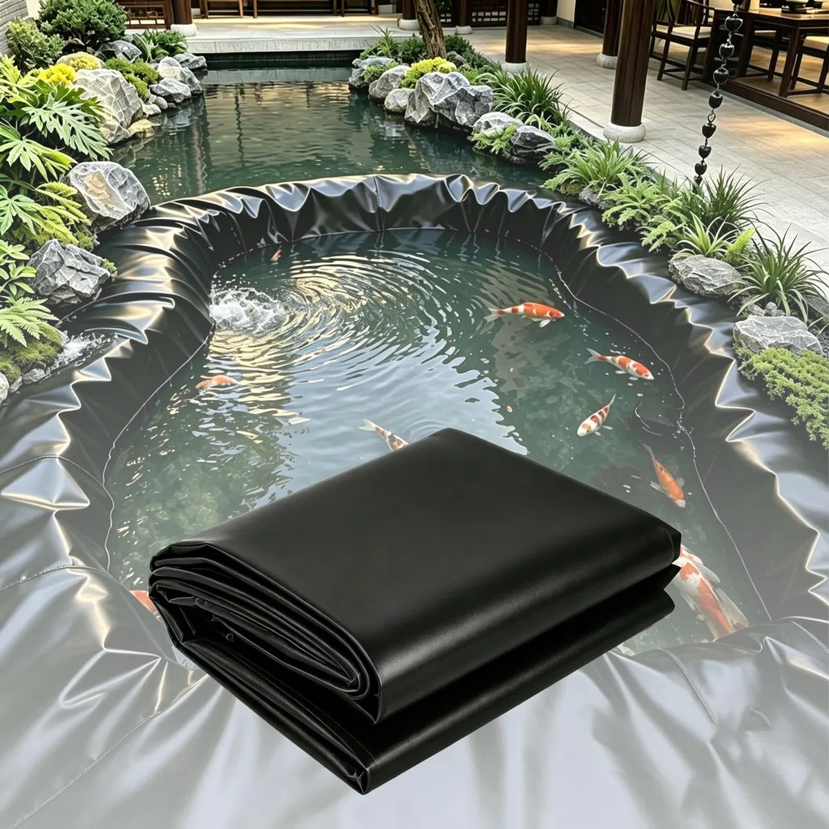 Folia do oczka wodnego HD klasy premium, 2 x 2 m, 3 x 3 m, 4 x 4 m, 6 x 8 m, 10 x 10 m, bardzo gruba folia do stawu ogrodowego, stawu rybnego, studni, ogrodu wodnego, odporna na rozerwanie, folia