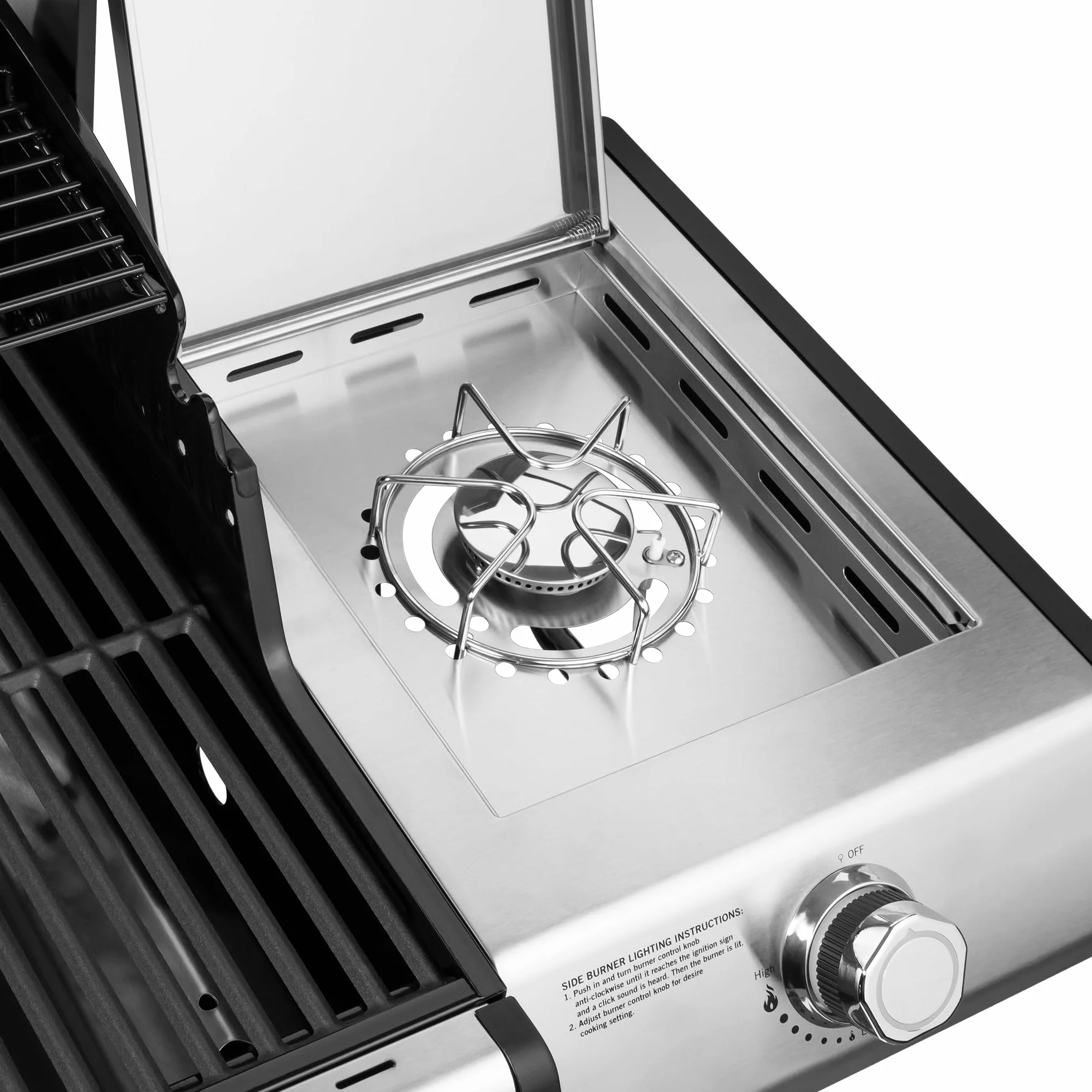 Teesa Grill Gazowy Ogrodowy BBQ MASTER 5 Palników 17kW Termometr