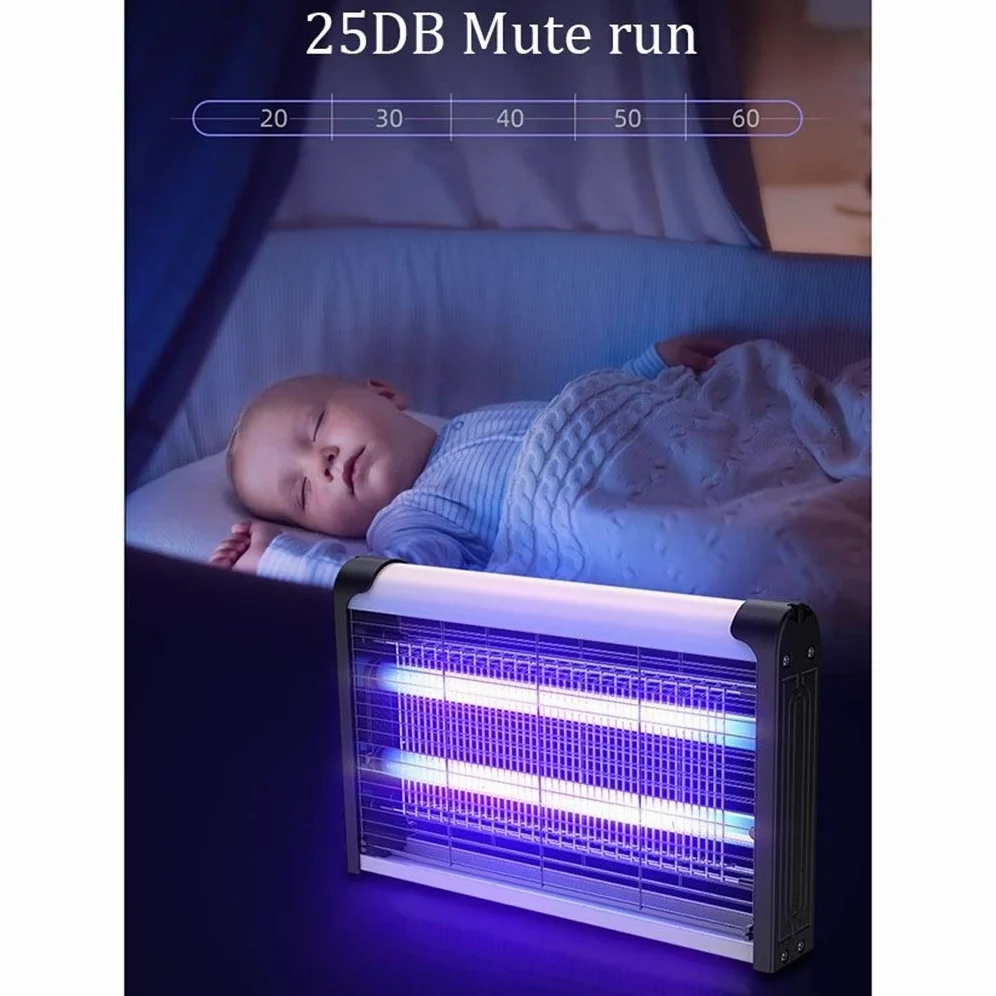 Pułapka na komary Odstraszacz lamp na komary Elektryczny środek do zabijania komarów Led Środek odstraszający owady Energooszczędna na komary Łapacz owadów, przeciw komarom