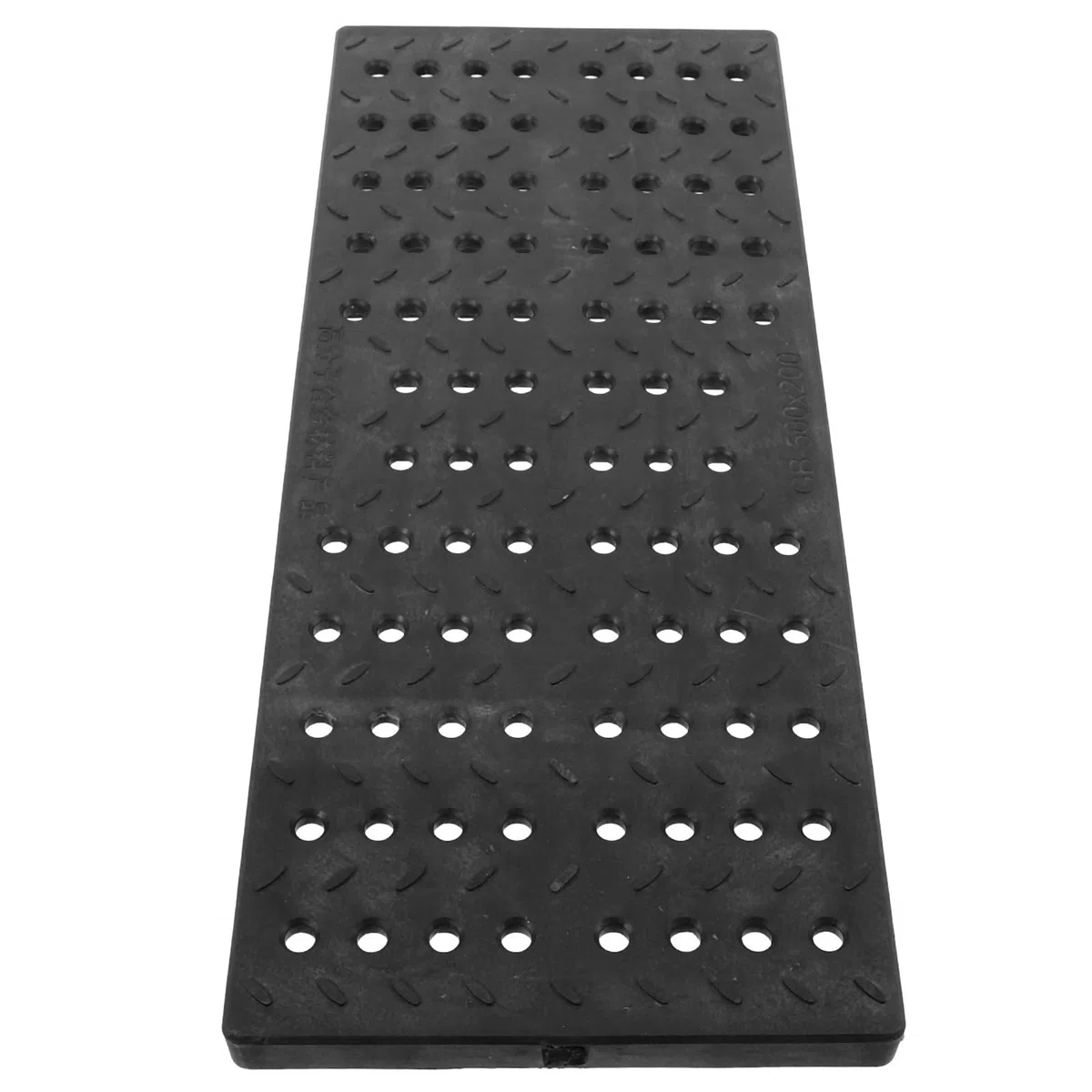 Osłona rusztu odpływowego wykopu zewnętrznego, 200 x 500 mm, plastikowe akcesoria do kanalizacji podjazdu i garażu, wymienna kratka kanałowa do wydajnego zarządzania wodą na zewnątrz