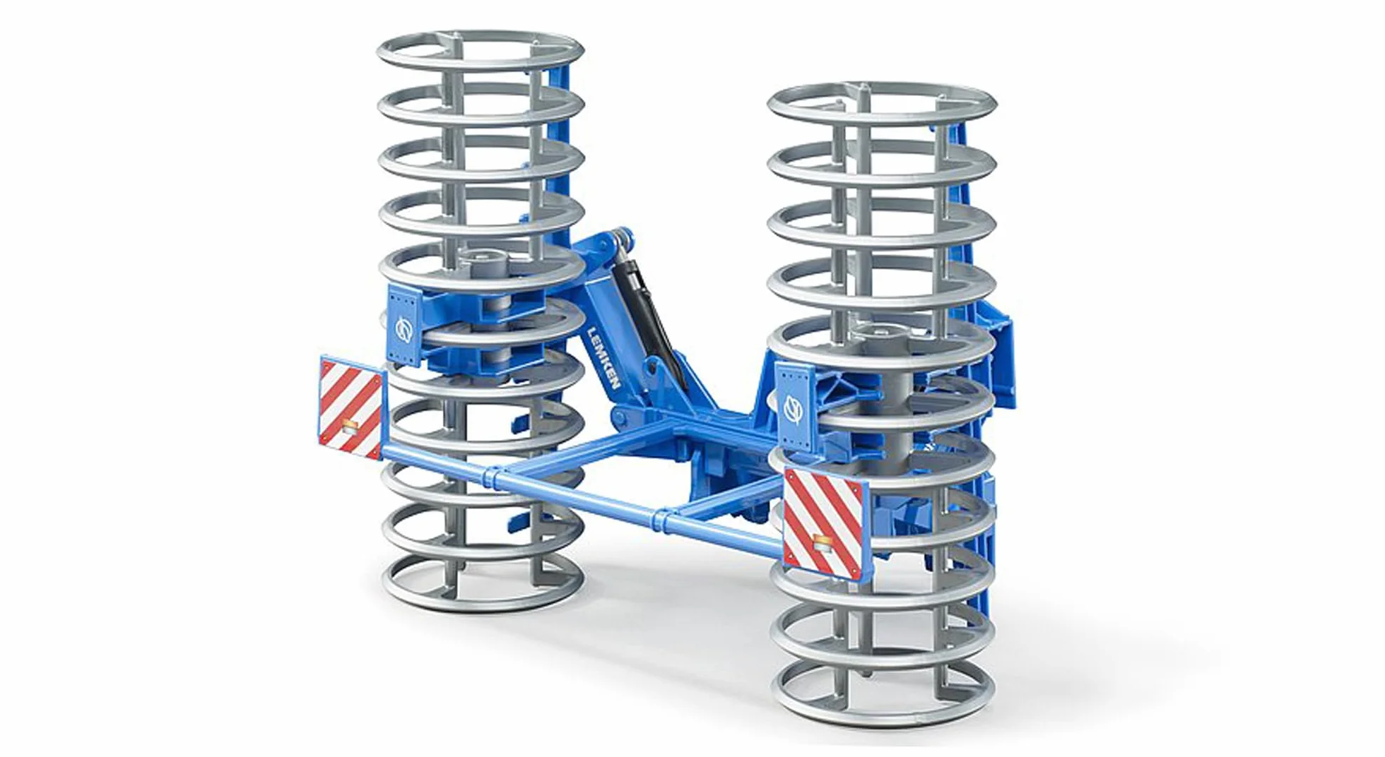 bruder 02222 - LEMKEN Frontpacker Vario Pack K, przyczepa do ciągnika, gospodarstwo rolne, rolnictwo