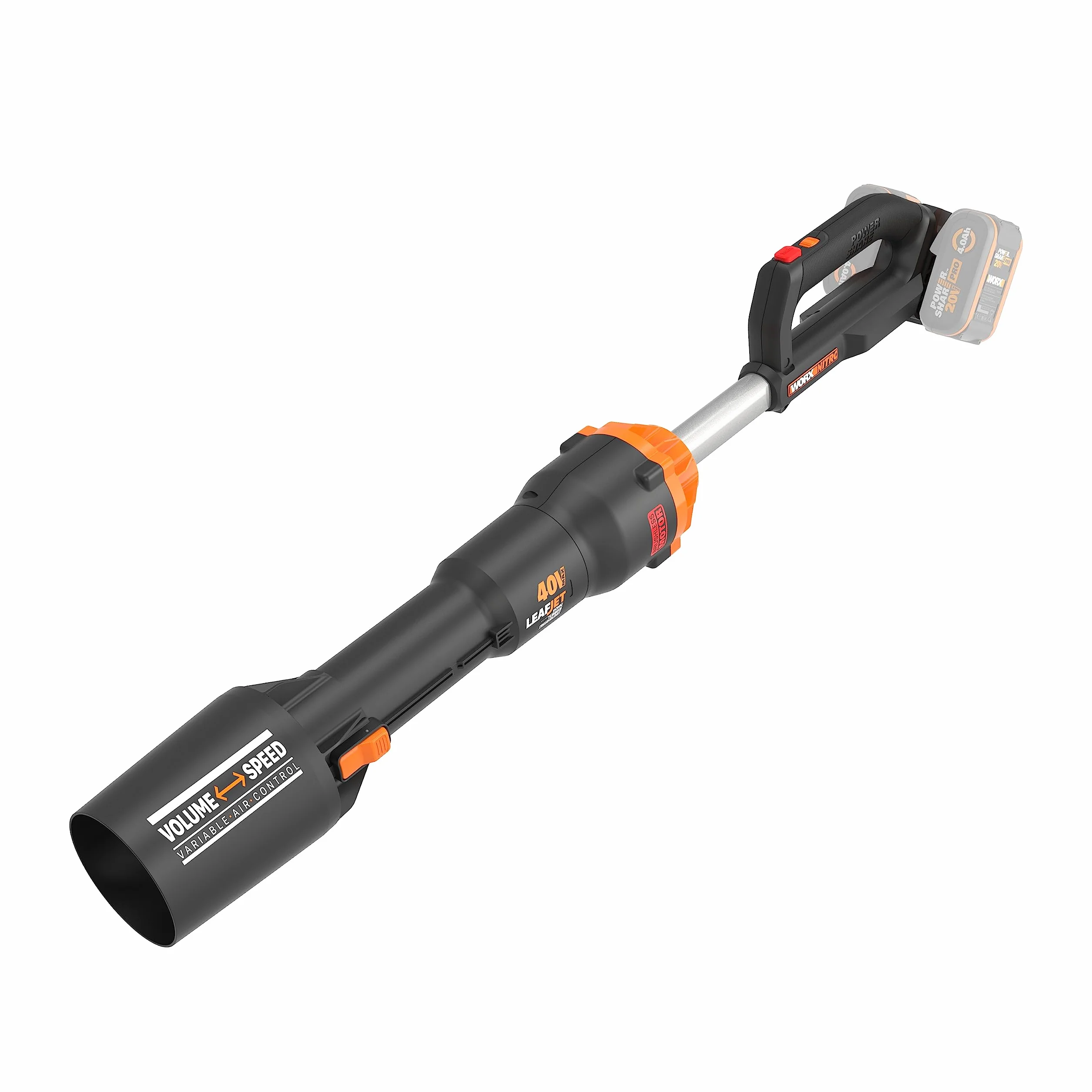 WORX Akumulatorowa dmuchawa do liści 40 V Leafjet WG585E.9