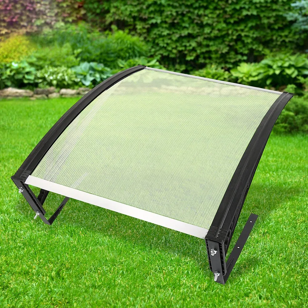 Schronisko dla robota kosiarki, 102 x 78,3 cm, dwuwarstwowy dach z poliwęglanu, biały i szary (biały)