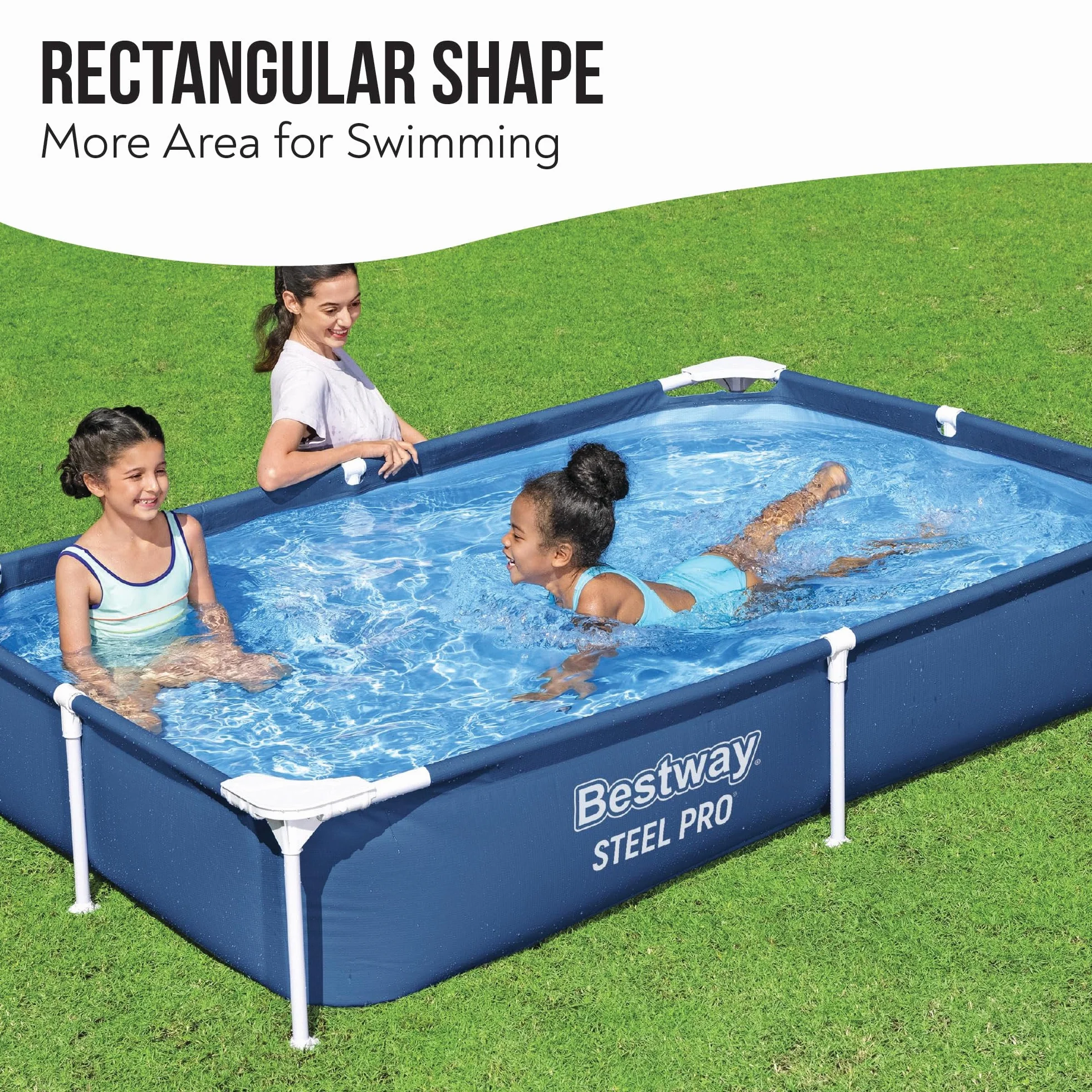 Basen Demontowalny Bestway 221 x 150 x 43 cm