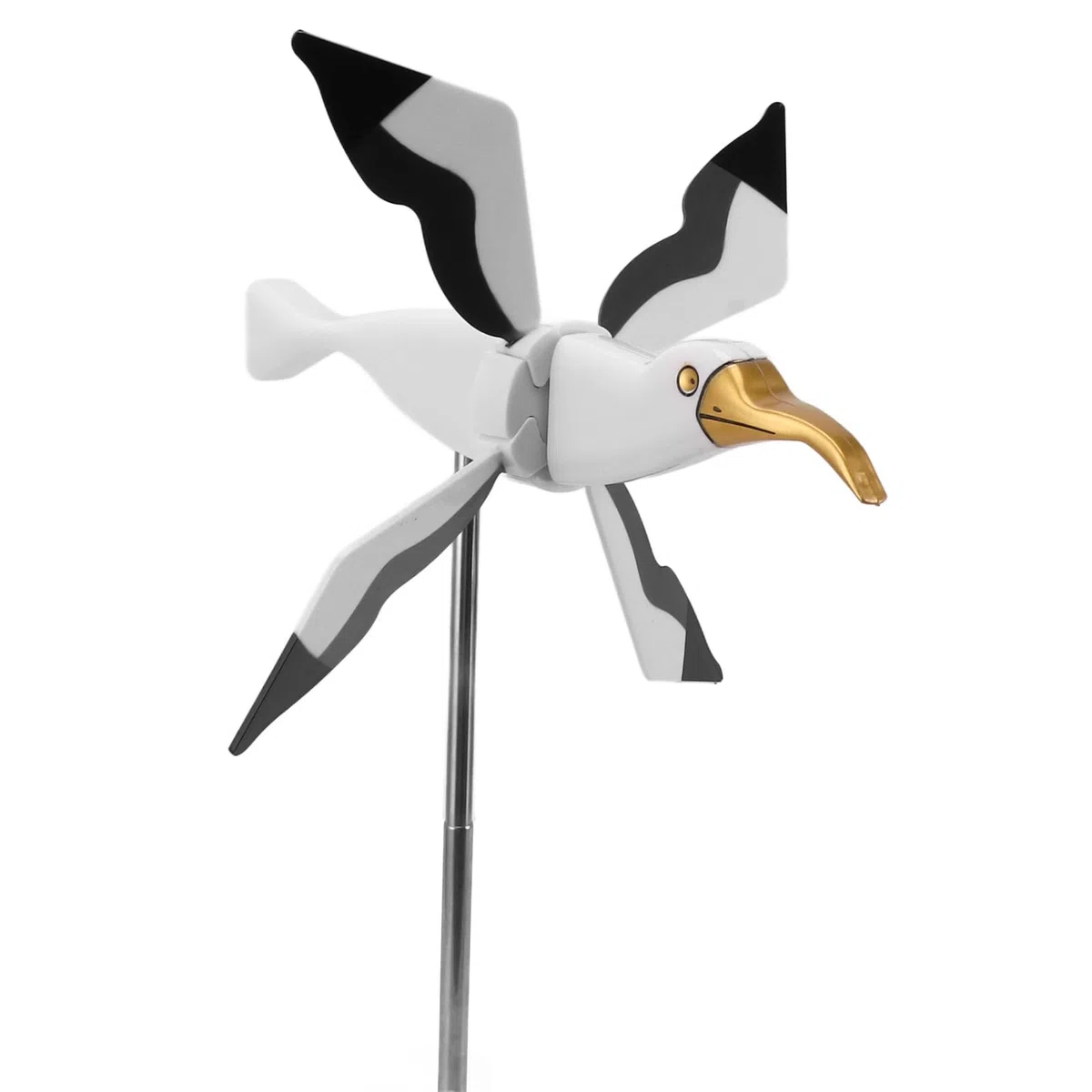 Mewa Wiatrak Ozdoba do Ogrodu świątecznego, Dekoracje Wiatraczek do Ogrodu Przydomowego, łapacz Wiatru Whirligig do Ogrodu na Zewnątrz, Rzeźby Wiatru