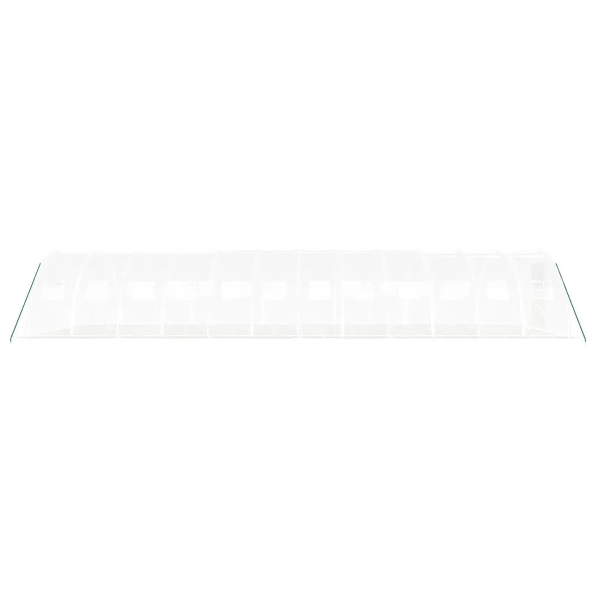 ShGaxin Szklarnia z białą stalową ramą 48 m² 12 x 4 x 2 m, szklarnia ogrodowa, szklarnia ogrodowa, szklarnia ogrodnicza, szklarnia ogrodnicza-3188076