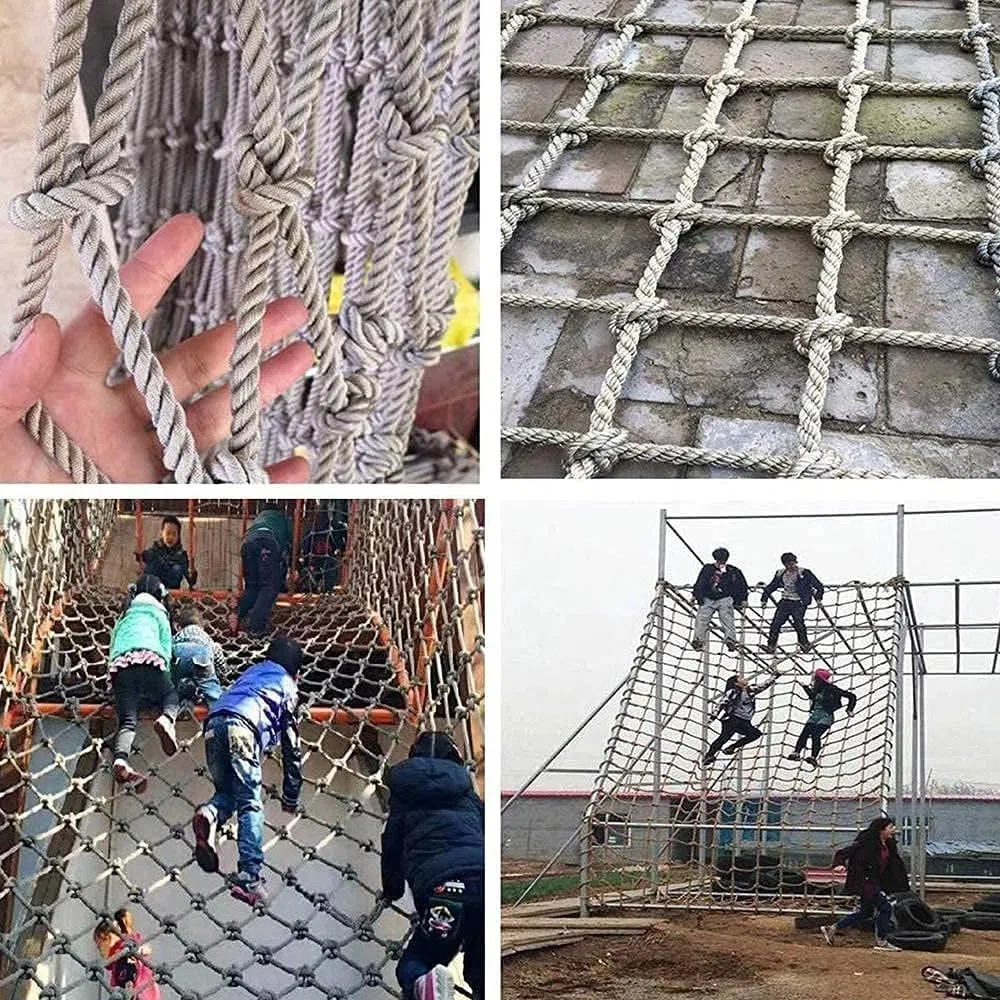 Sieć gier w parku rozrywki, sieć artykułów wspinaczkowych, akcesoria do domków na drzewie, sprzęt outdoorowy, domek na drzewie (1 x 4 m)