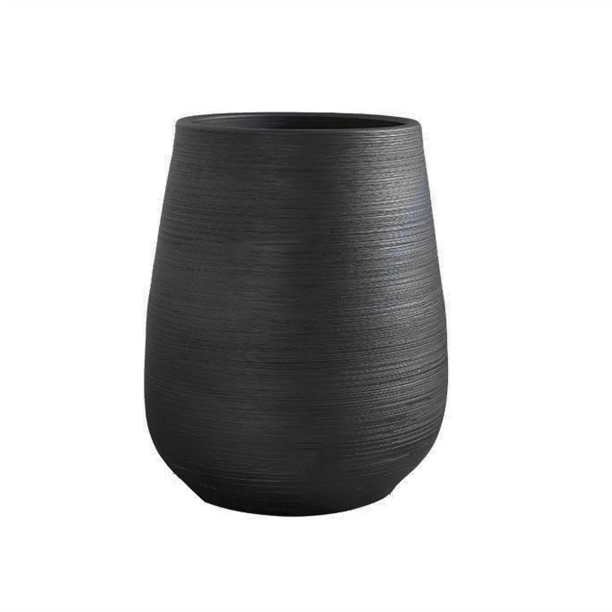 Doniczki ceramiczne, doniczki ogrodowe z otworami drenażowymi, ozdobne donice z czarną nicią do roślin i kwiatów wewnątrz i na zewnątrz Pojemnik na rośliny (