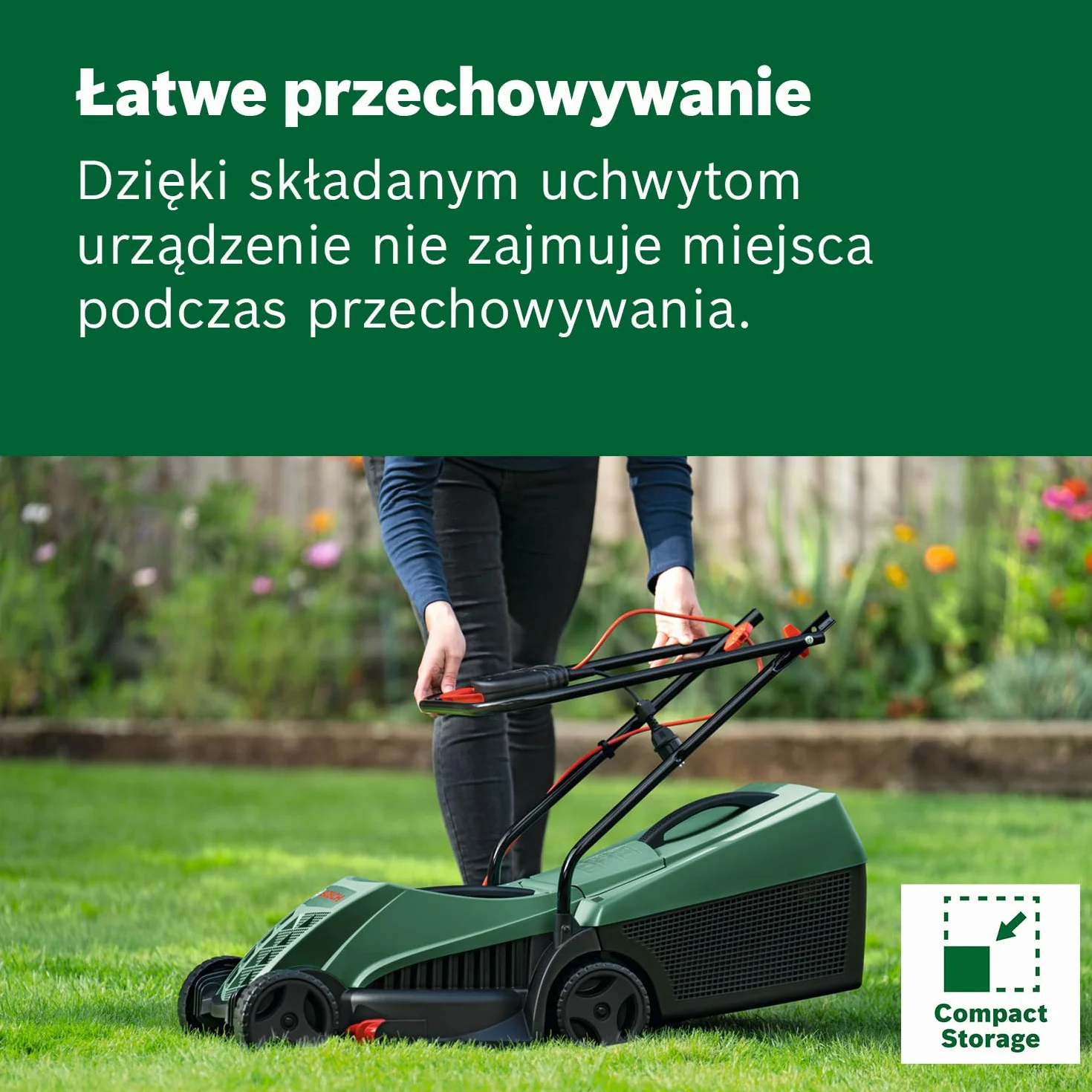 Bosch Kosiarka sieciowa EasyRotak 32-235 silnik 1 200 W, szerokość cięcia: 32 cm, zbiornik na trawę 31 l, do mniejszych ogrodów