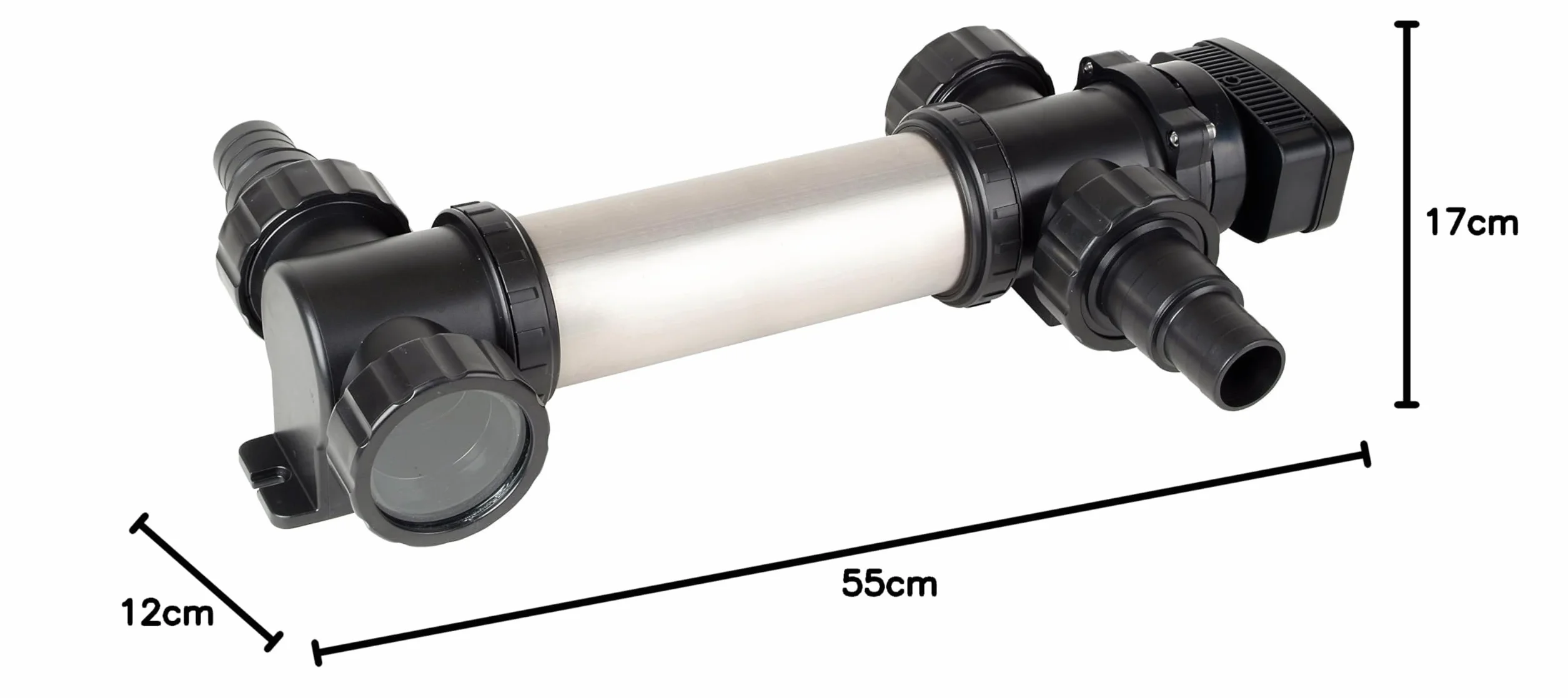 T.I.P. Promiennik UV-C ze stali nierdzewnej 36 Watt do basenów i stawów 36.000 l SPU 36000 UV
