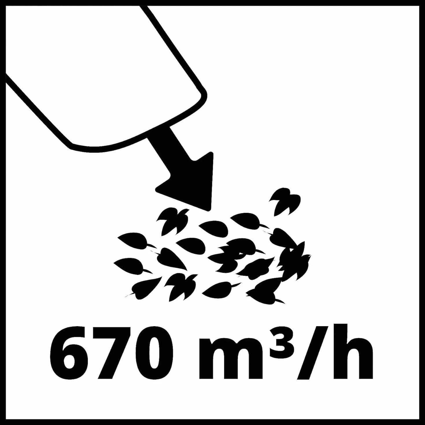 Einhell Dmuchawa do liści akumulatorowa GP-LB 18/200 Li E-Solo Power X-Change (Li-ion, 18 V, bezszczotkowy silnik, regulacja prędkości, technologia dmuchawy osiowej bez akumulatora i ładowarki)
