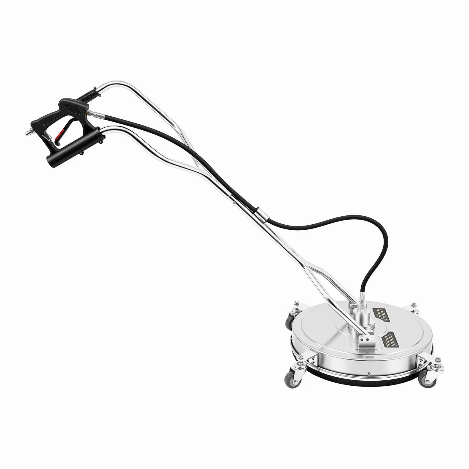 Myjka wysokociśnieniowa, 4500 psi, do czyszczenia powierzchni, basenu, tarasu, elektryczna, z 4 kółkami, do czyszczenia podłóg, do betonu, tarasu, chodnika