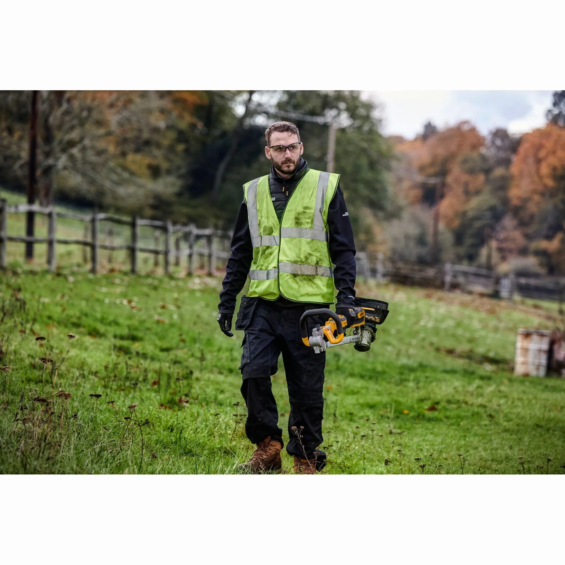 DEWALT Solidny Krótka bordes bez escobillas xr 18v uchwyt plegable bez akumulator/ładowarka 36cm dla profesjonalistów i majsterkowiczów do pracy profesjonalnej 18v 36cm
