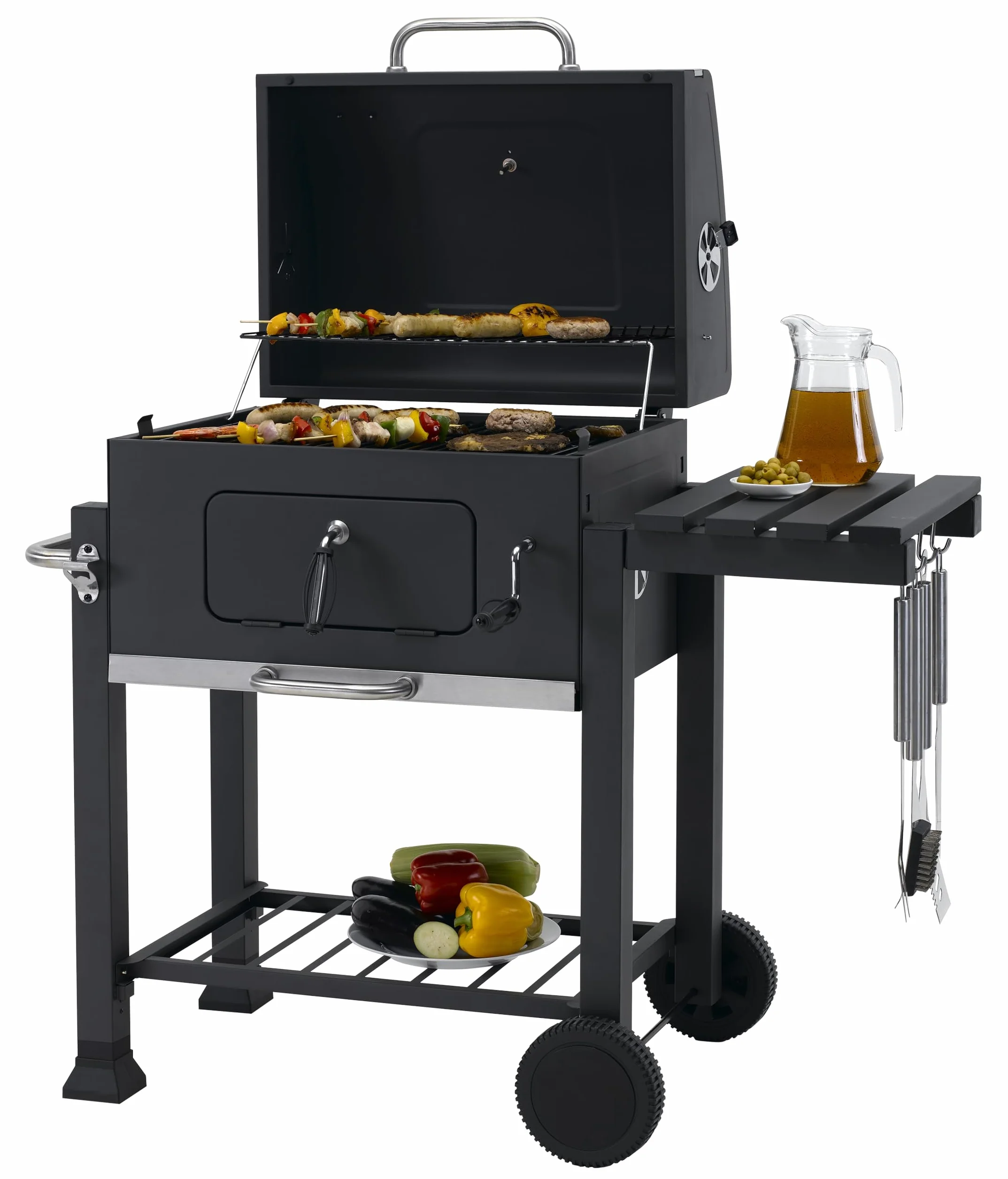 Tepro Toronto Click Charcoal BBQ Antracyt/Stal nierdzewna