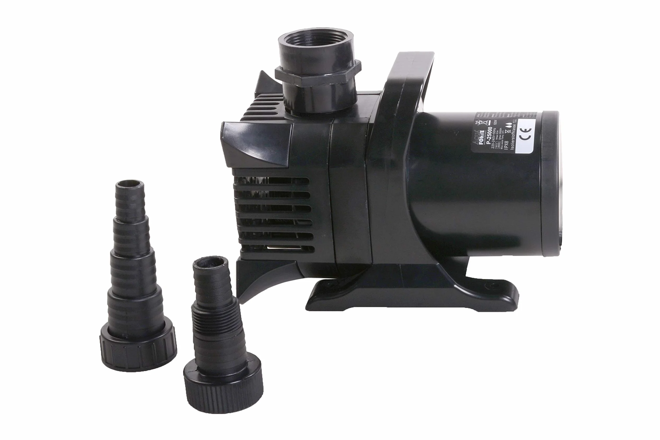 AquaForte P-35 000 pompa do stawu, 650 W, maksymalny przepływ 35 m³/h, maksymalna wysokość tłoczenia 8,5 m, bardzo duża wysokość tłoczenia, pompuje cząstki brudu o wielkości do 6 mm