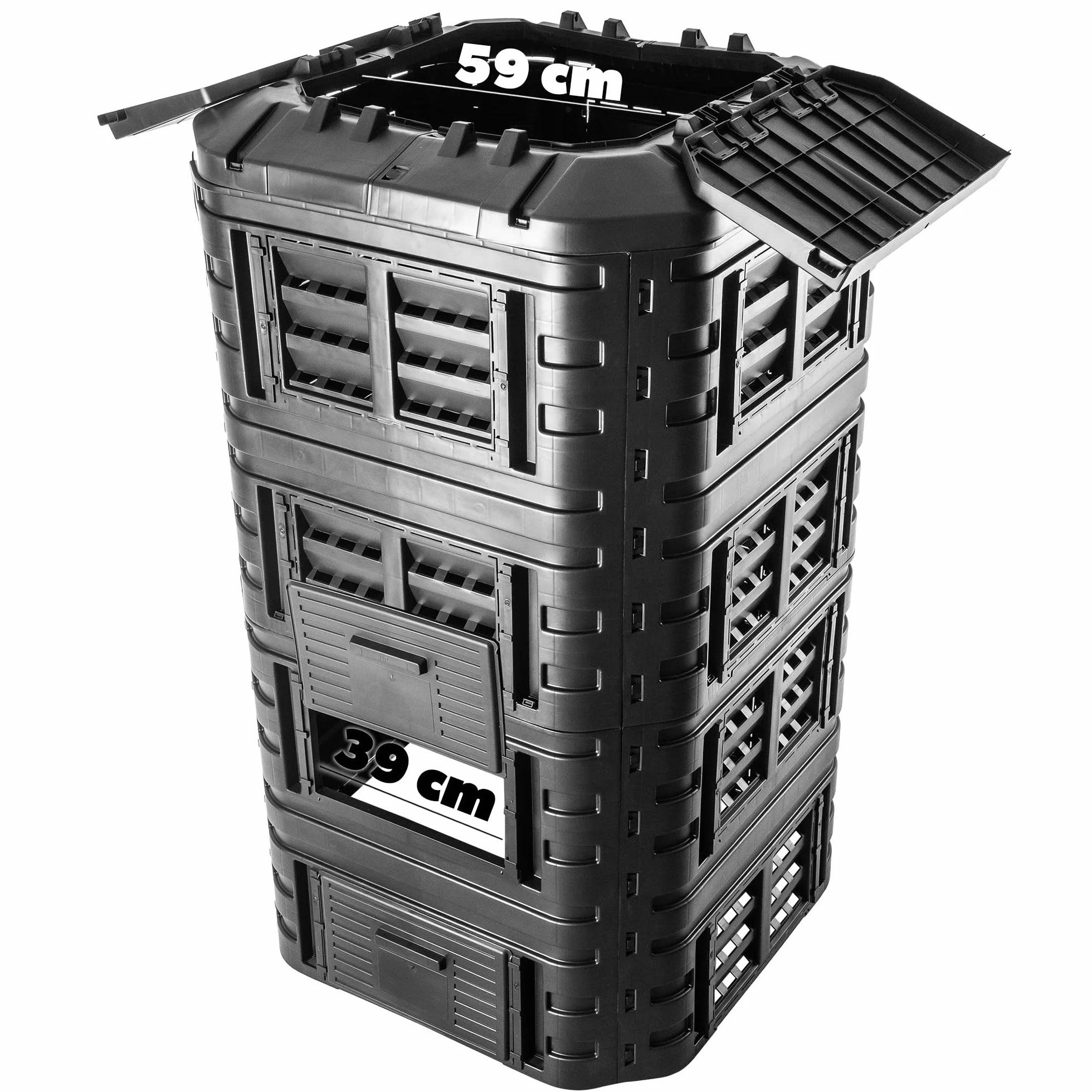 KADAX Kompostownik modułowy 1260 l Termiczne ścianki