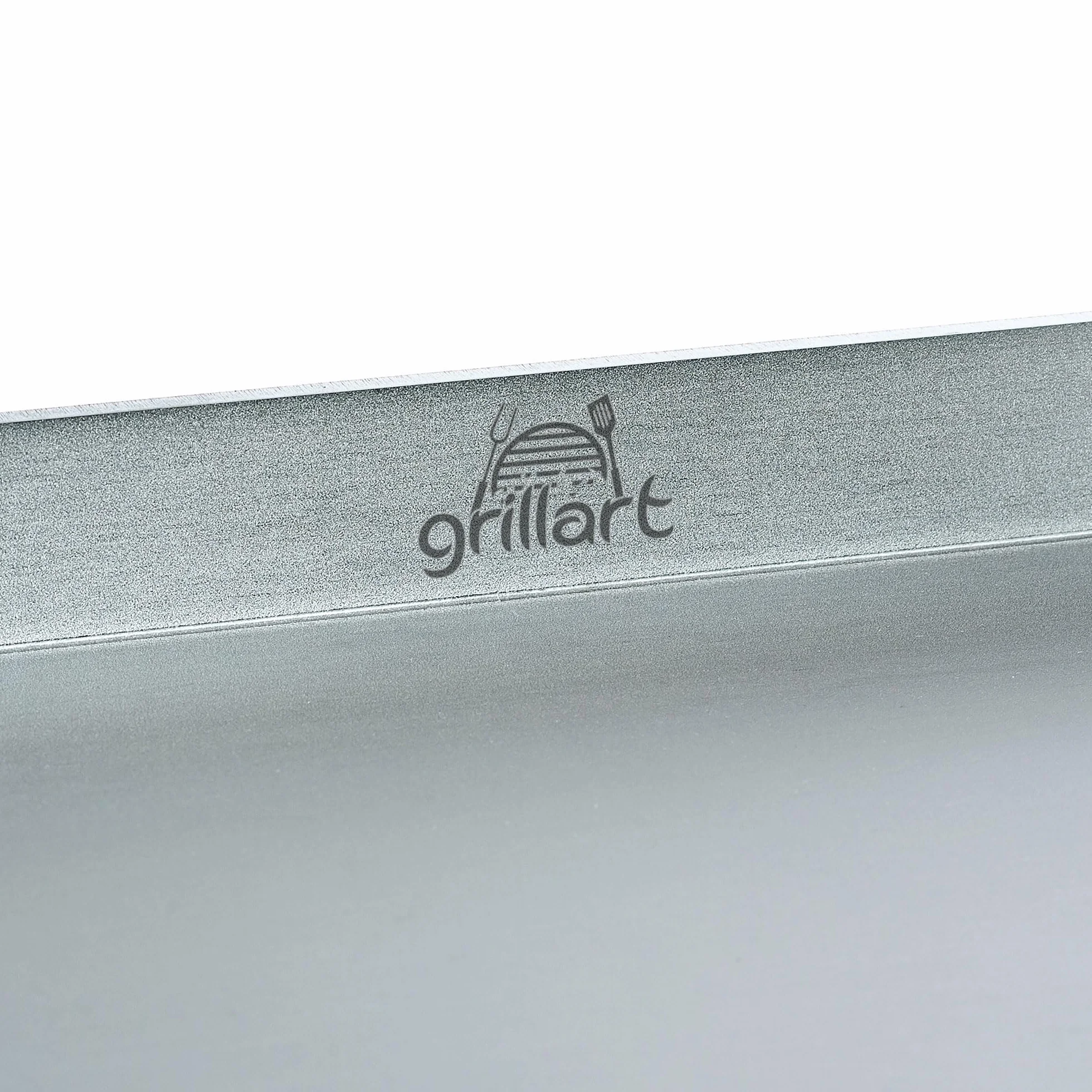 Grillart Premium Plancha grillowa ze stali nierdzewnej 4 mm 30 x 40 cm do kuchenek indukcyjnych