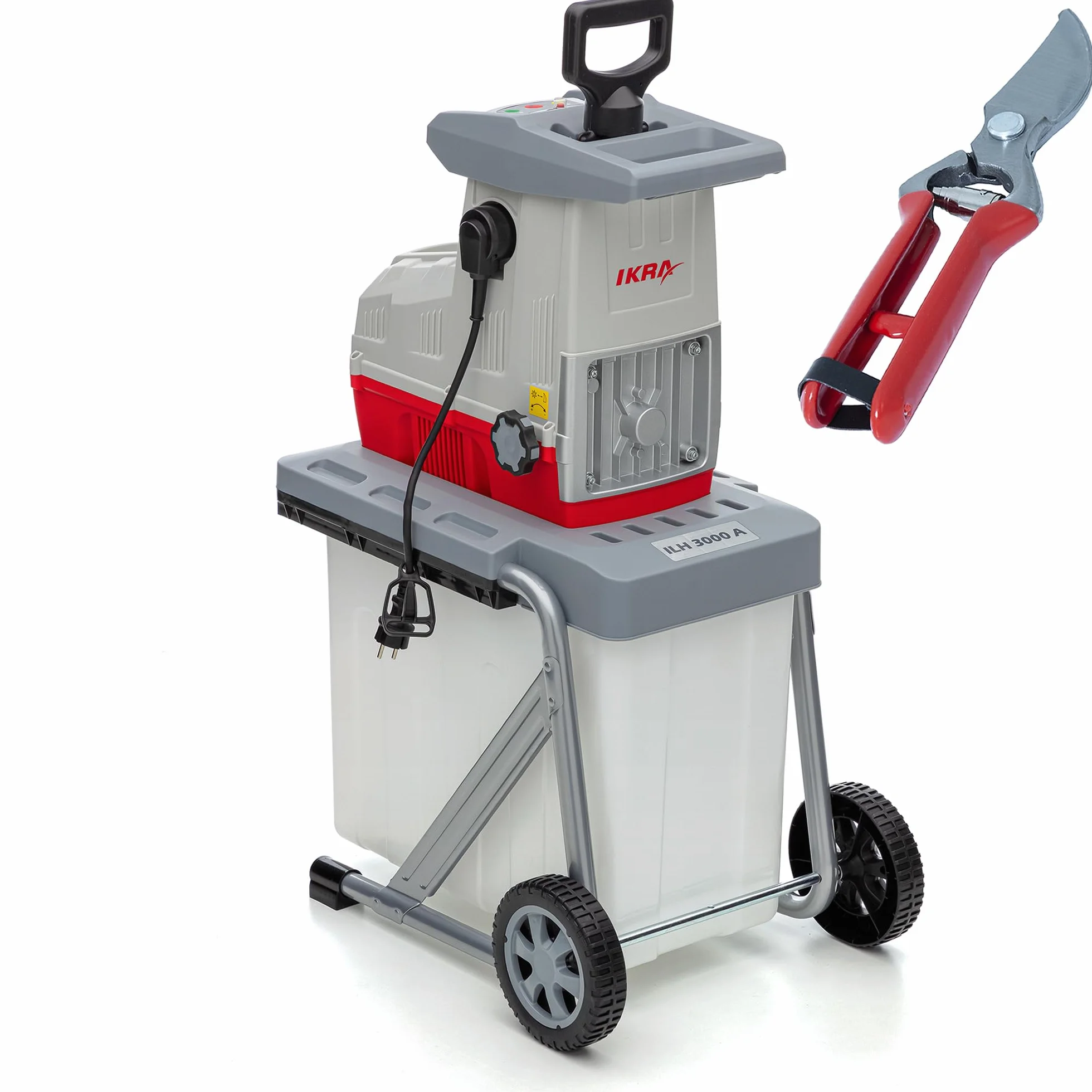 IKRA rozdrabniacz ogrodowy elektryczny ILH 3000 A 3000W 44mm