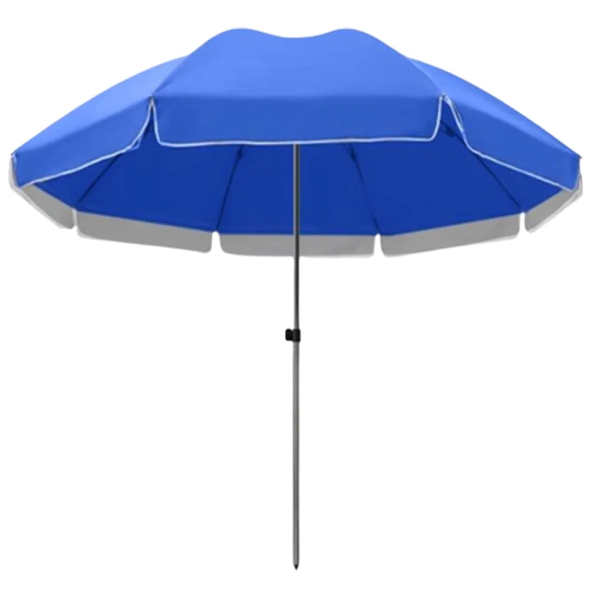 Parasol ogrodowy Bardzo duży parasol ogrodowy Parasole zewnętrzne na patio Przenośne parasole przeciwsłoneczne Parasole ze stali węglowej Maszty i żebra pod parasole Podstawa do napełniania (280 cm /