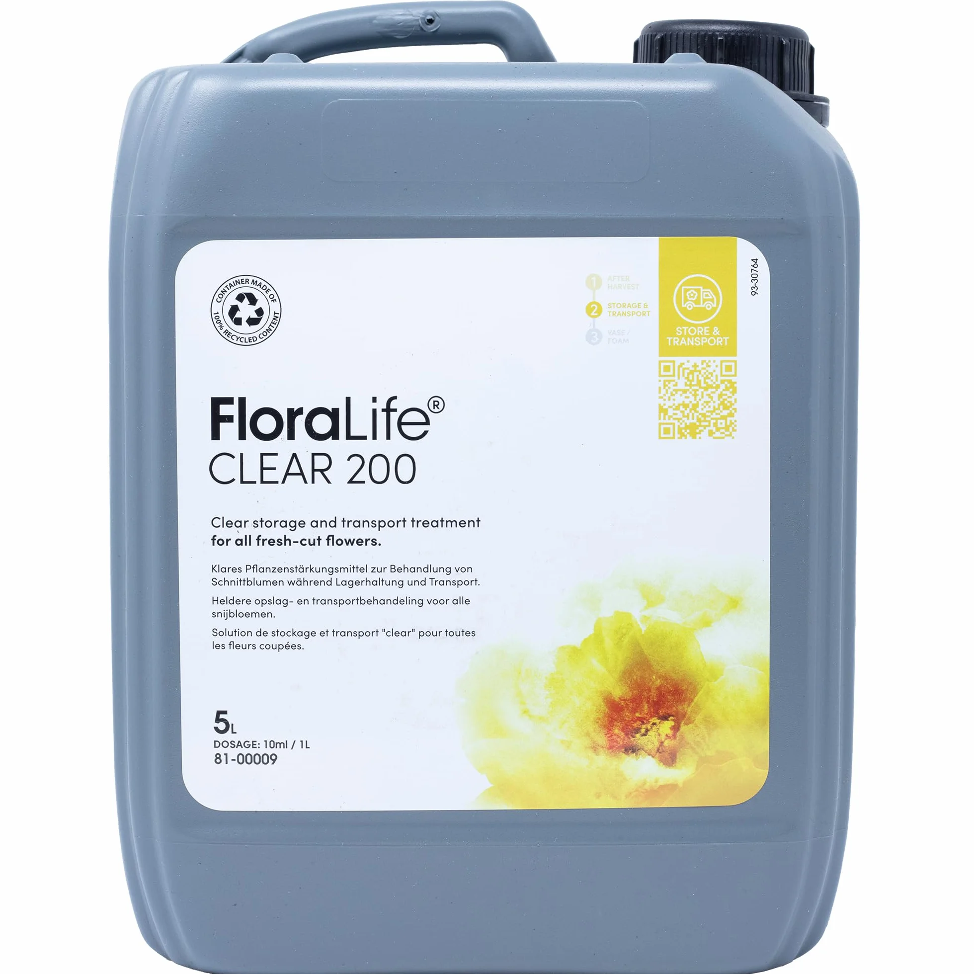 Flowerbox FLORALIFE® Clear kanister 200-5 l