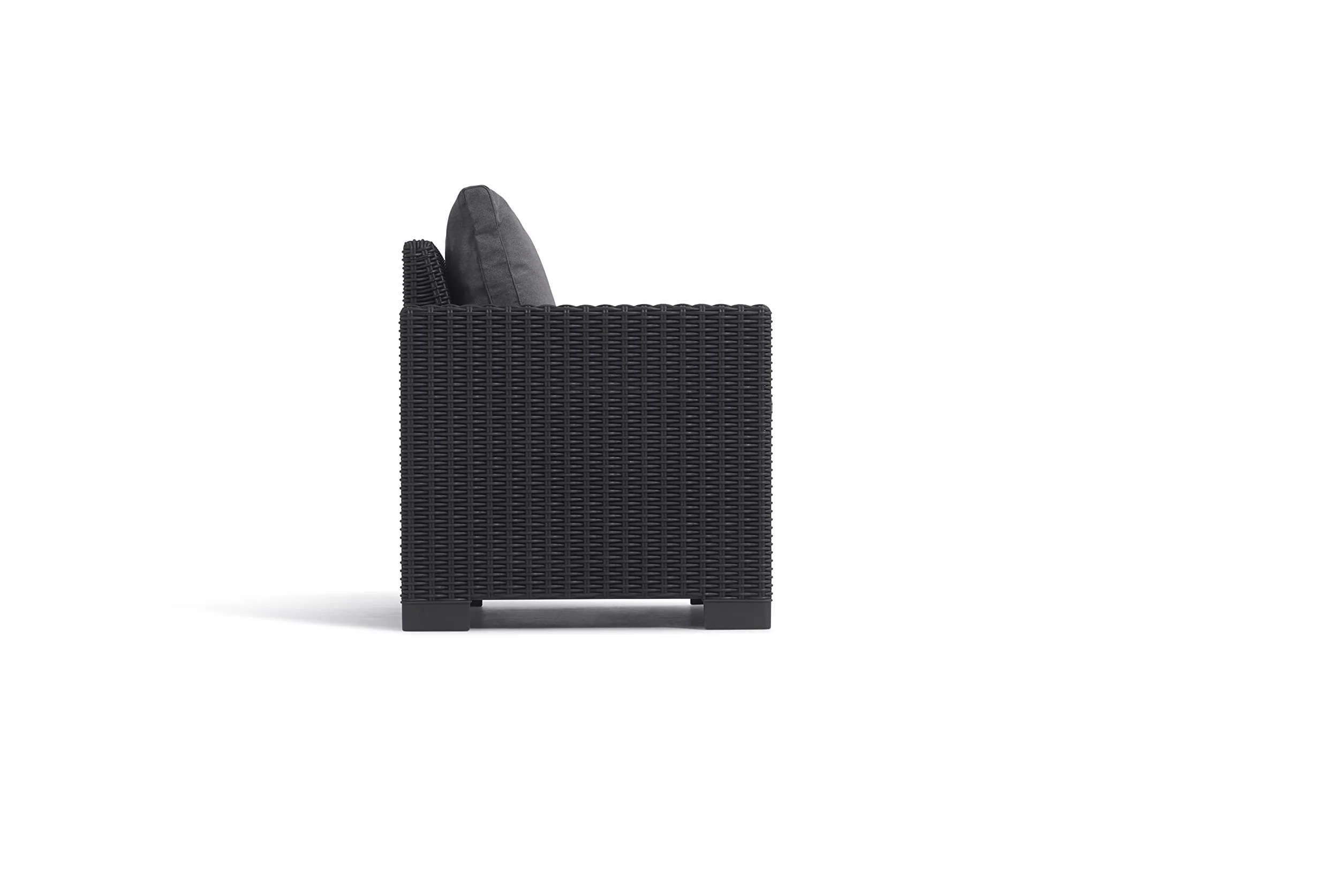 Keter California Sofa Ogrodowa, Szary, 199 x 68 x 72 cm