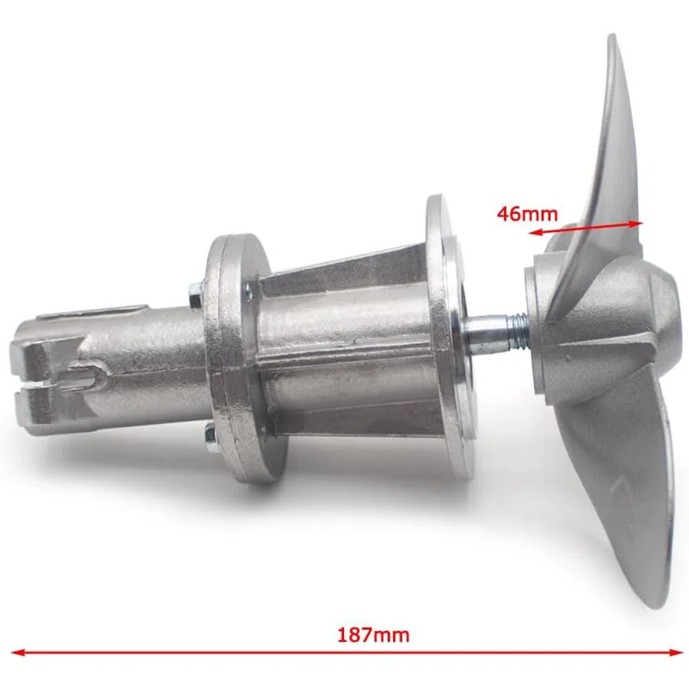 DIY Śmigło do kosiarki łodzi, podkaszarki do trawy, części zamienne, 7-9 zębów, 26-28 mm, kompatybilne z ogólnymi wspomagaczami łodzi, trwałe i wydajne