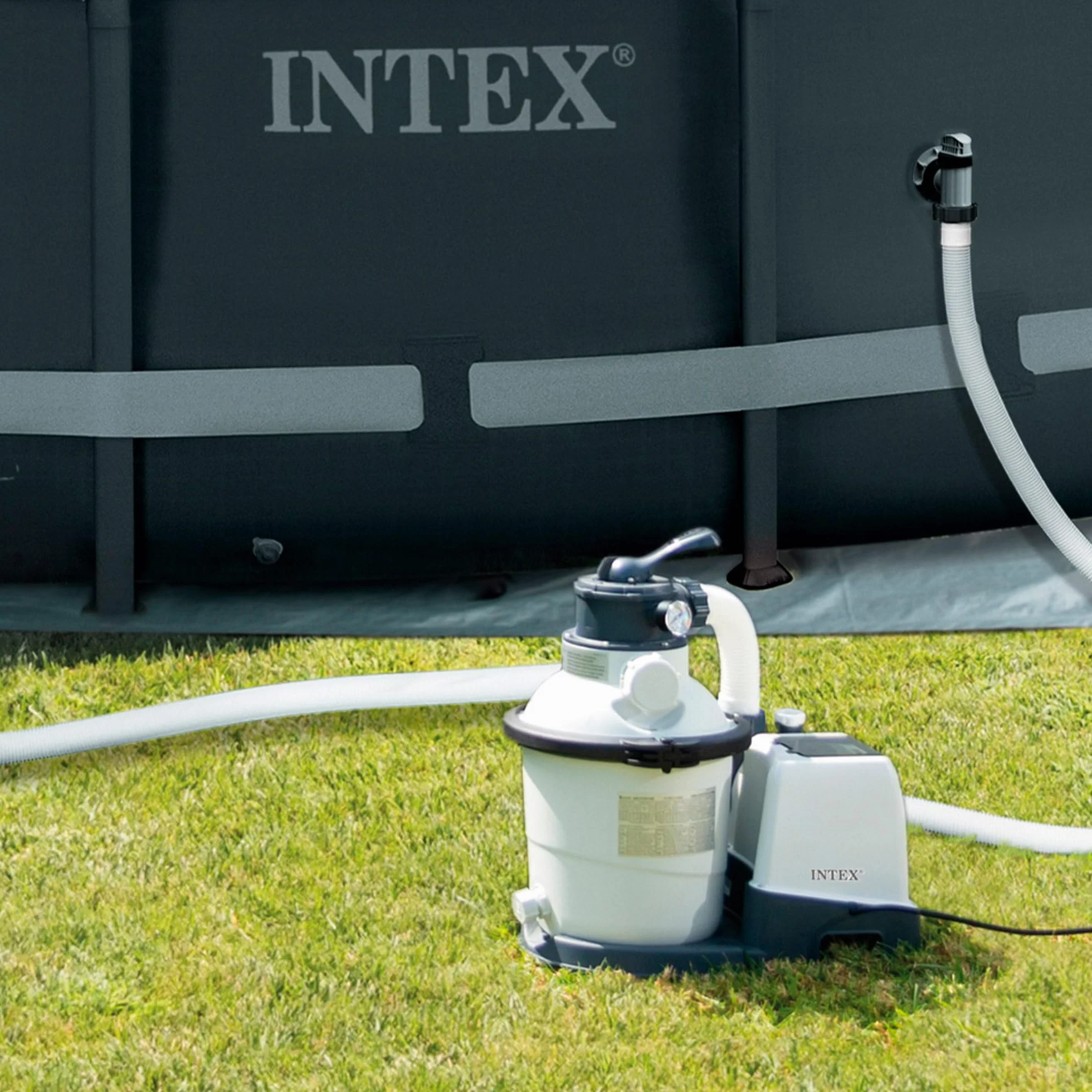 Intex Krystal Clear SX925 Filtr Piaskowy, Biały, Ø 203 mm, 3500 l/h