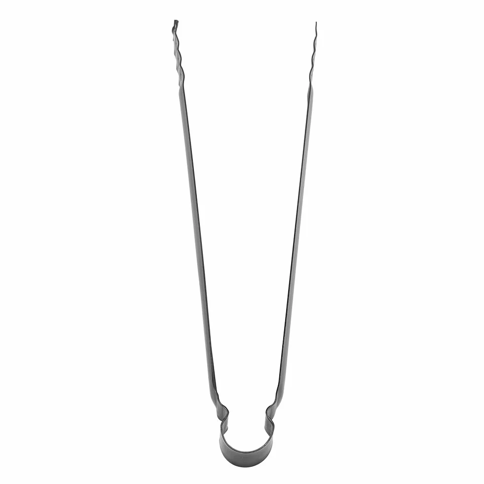 Ejoyous Szczypce do węgla drzewnego, metalowy klips do grilla, szczypce do węgla, szczypce do grilla na węgiel drzewny, wielofunkcyjne szczypce do grillowania na świeżym powietrzu, pikniku, kominka