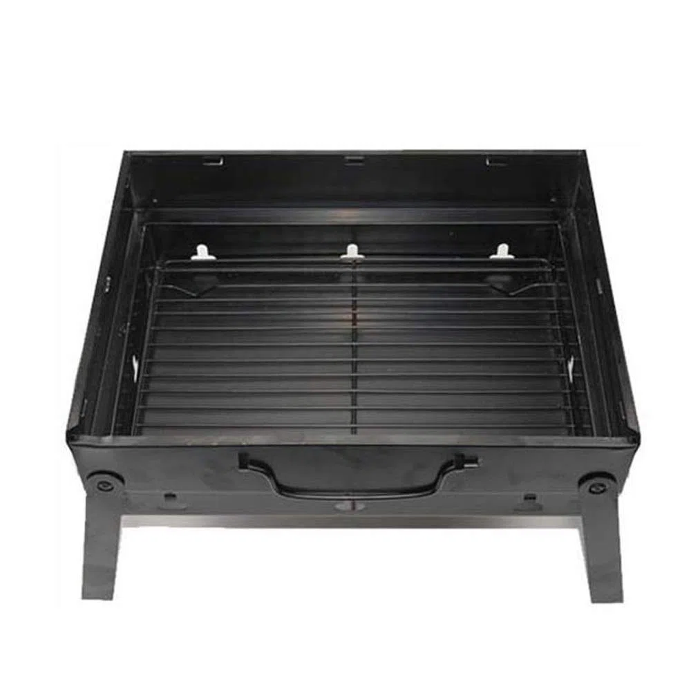 stojak do grilla, Grill na zewnątrz przenośny stojak grilla węglowego ze stali nierdzewnej, rodzina, piknik, kemping 35 2720cm