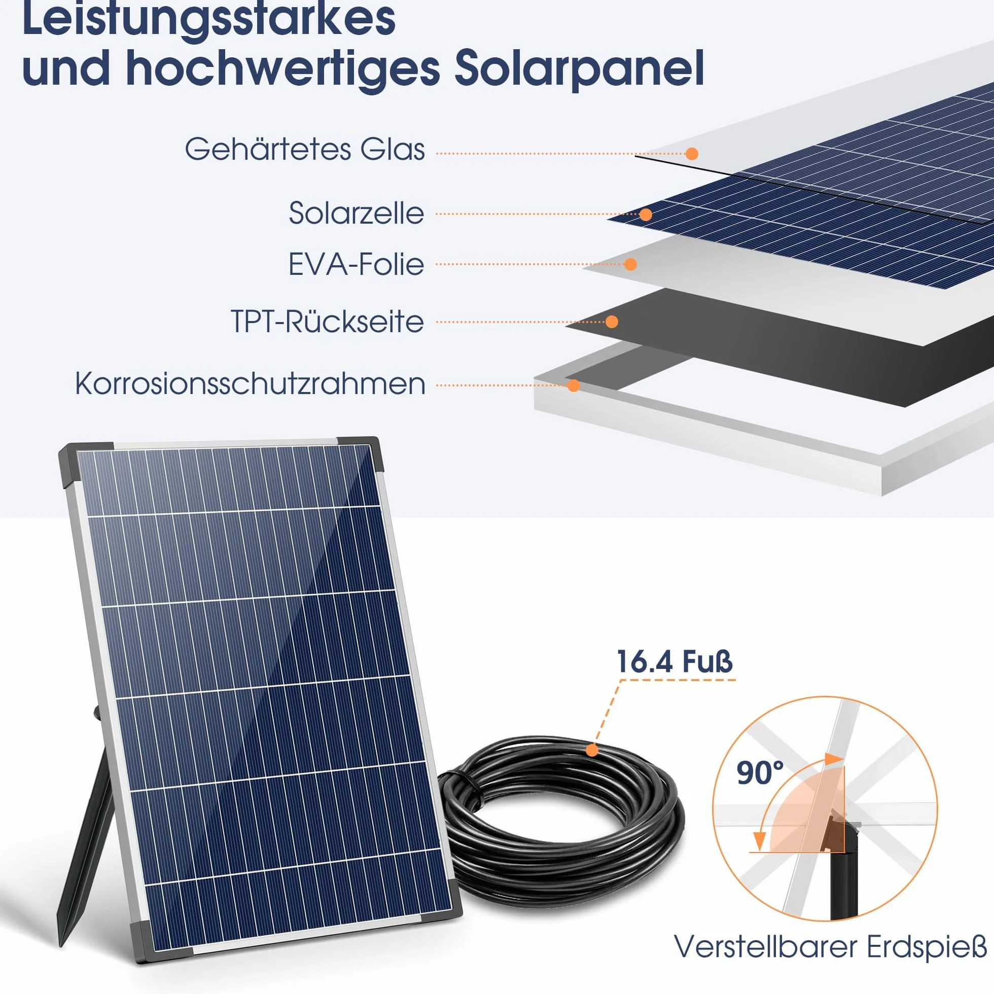 Fontanna solarna 12 W 605 l/h cicha pompa do stawu z wężem i 4 dyszami