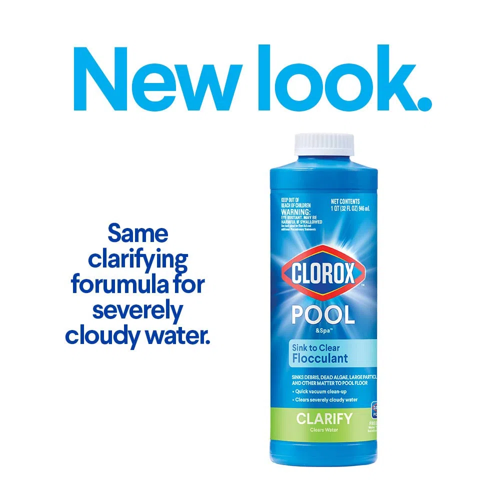Clorox Pool&Spa 59032CLX zlew do czyszczenia flokullentu, 1 kwarta