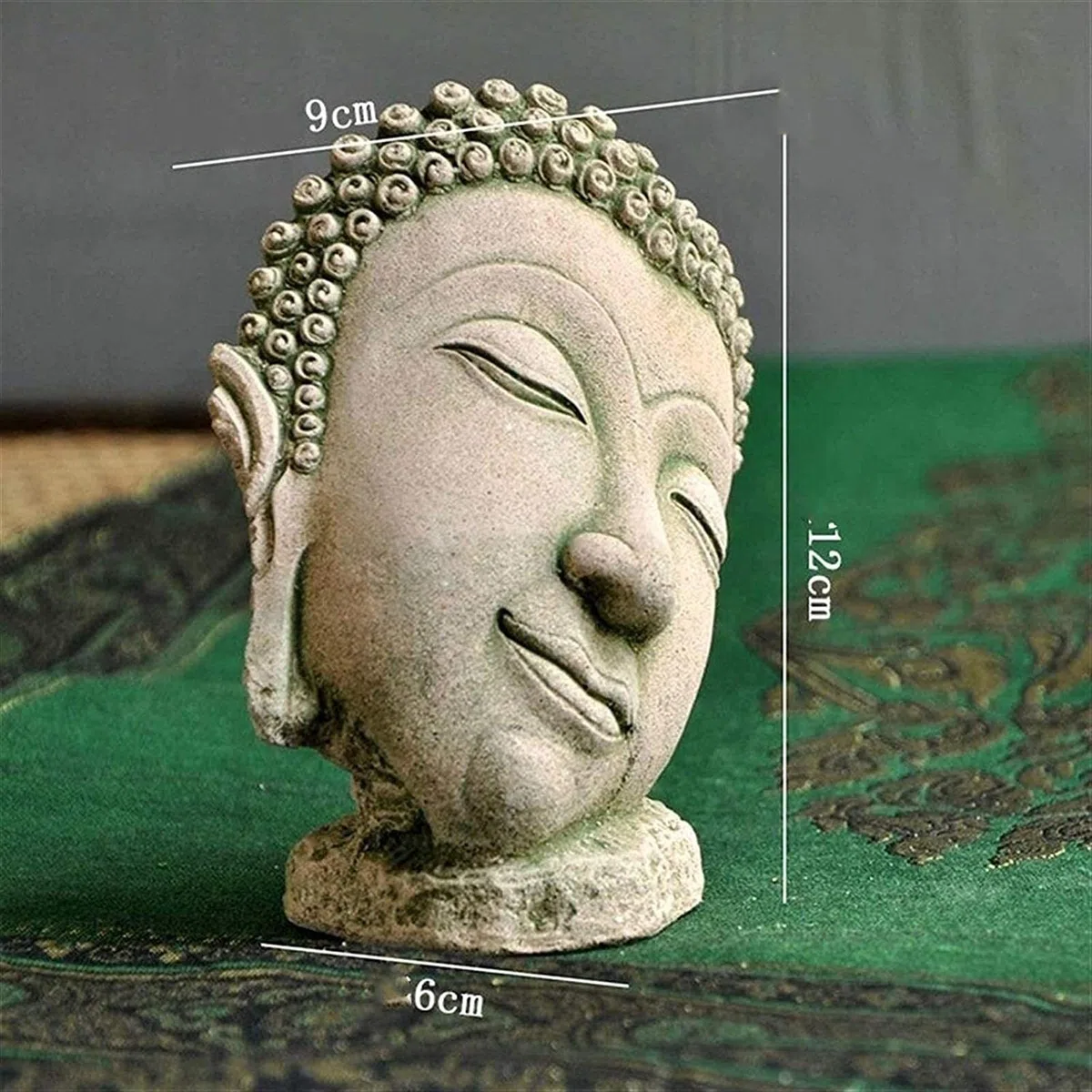 Ozdoby ogrodowe Rzemiosło na świeżym powietrzu Rzeźba z piasku Posąg Buddy Dom miejski Zen Statua Ozdoby do dekoracji Ogród Krajobraz Akcesoria domowe Bajkowe ozdoby ogrodowe