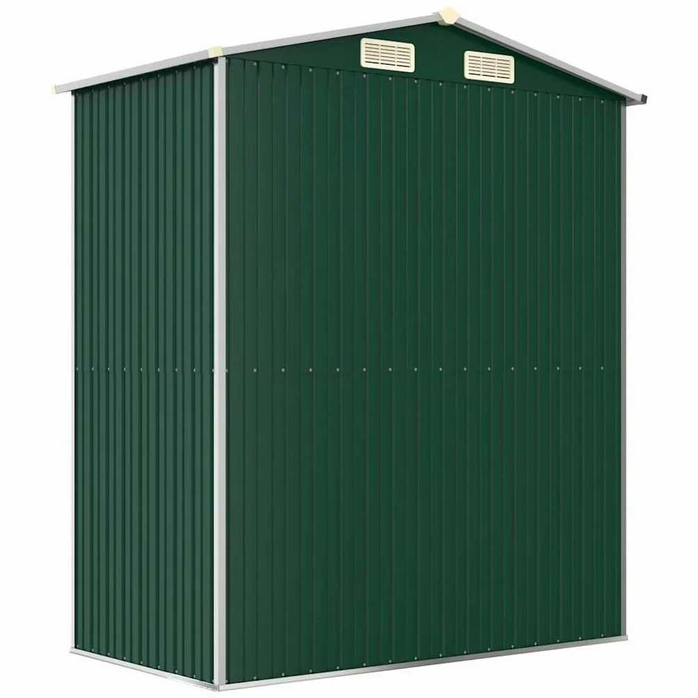 Bussandri Exclusive - Szopa ogrodowa 192x108x223 cm stal ocynkowana zielony