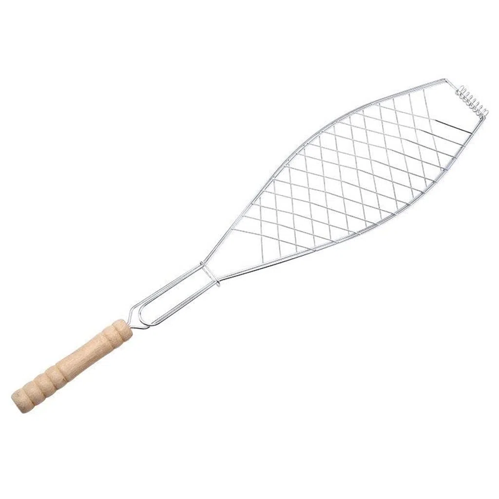 KANBUN klips do grilla przenośny nieprzywierający kosz na grilla z uchwytem grill grill akcesoria do grilla na świeżym powietrzu narzędzia Double the comfort