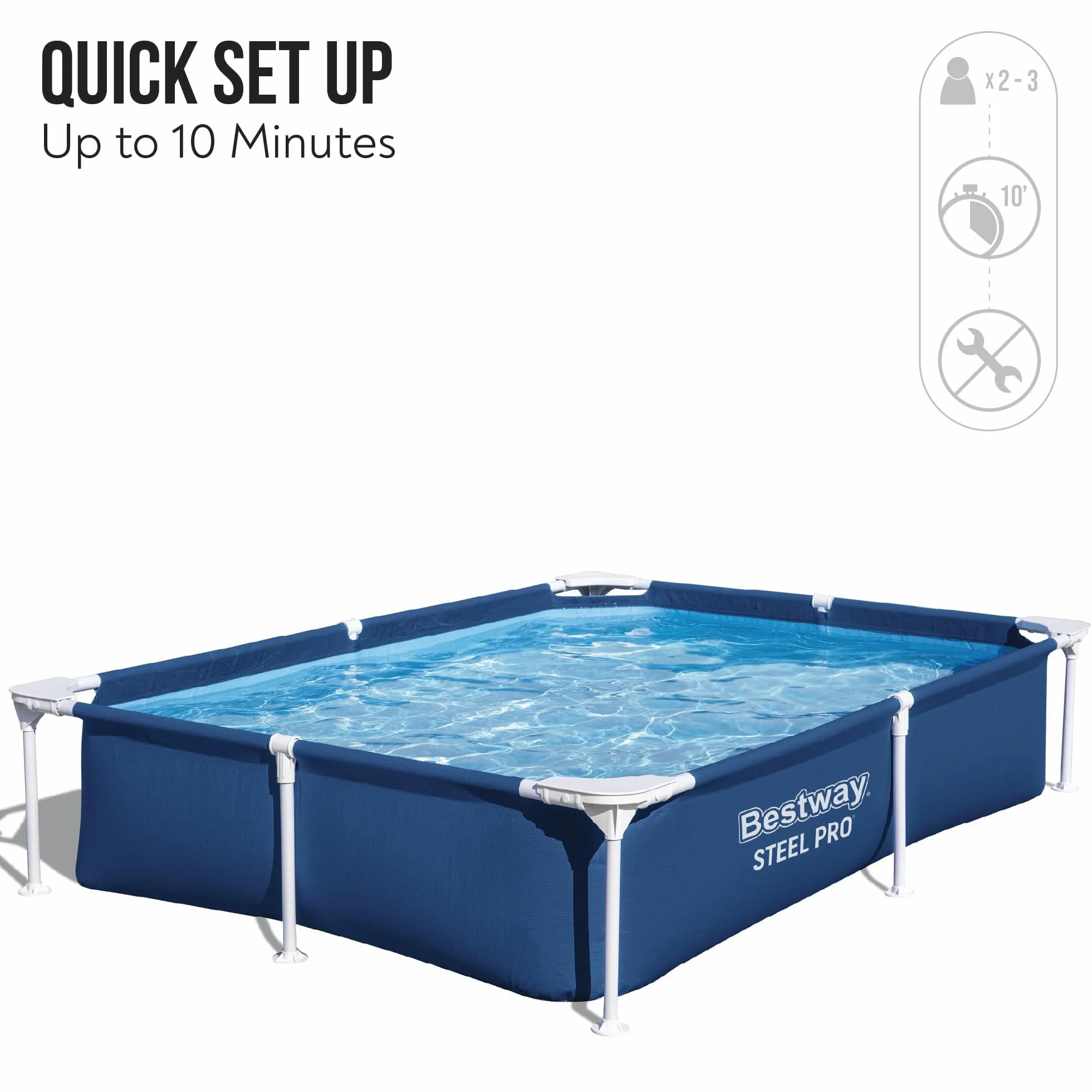 Basen Demontowalny Bestway 221 x 150 x 43 cm